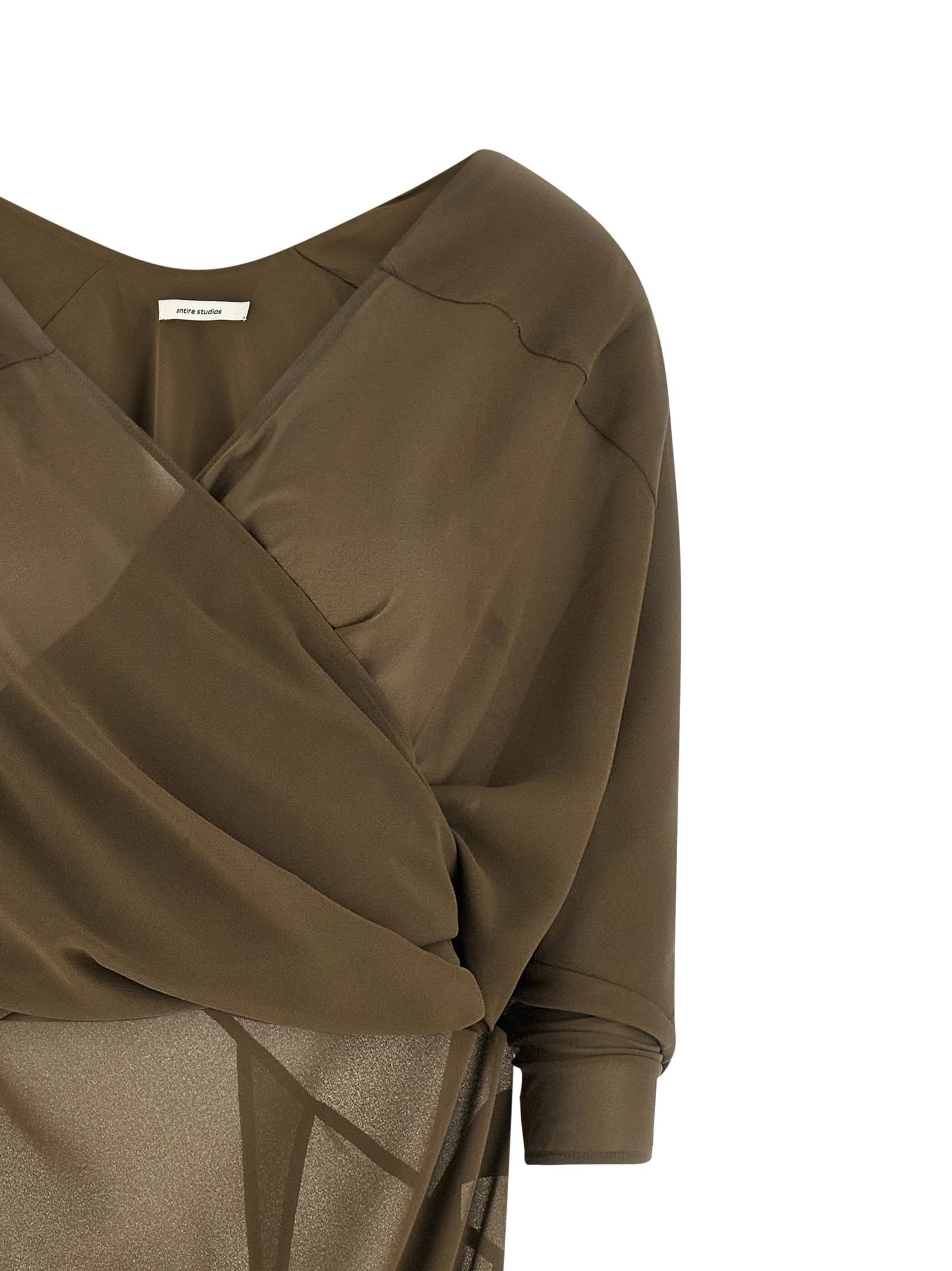 Polyester Long Women's Dress - Entire Studios - Modalova