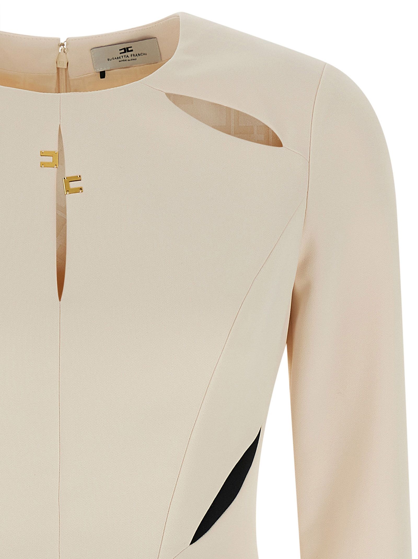 Polyester Short Women's Dress - Elisabetta Franchi - Modalova