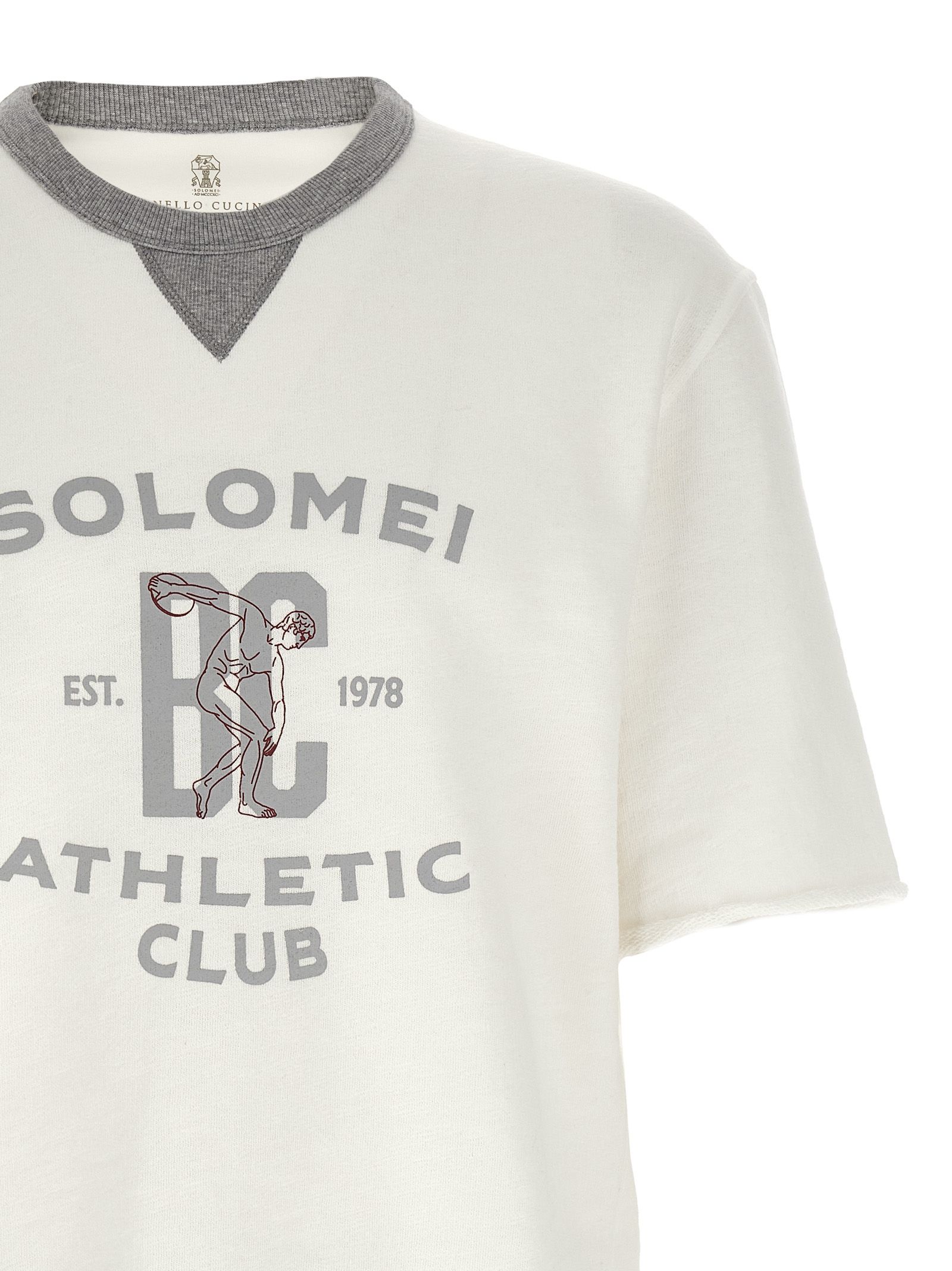 Cotton Men's Sweatshirt - Brunello Cucinelli - Modalova