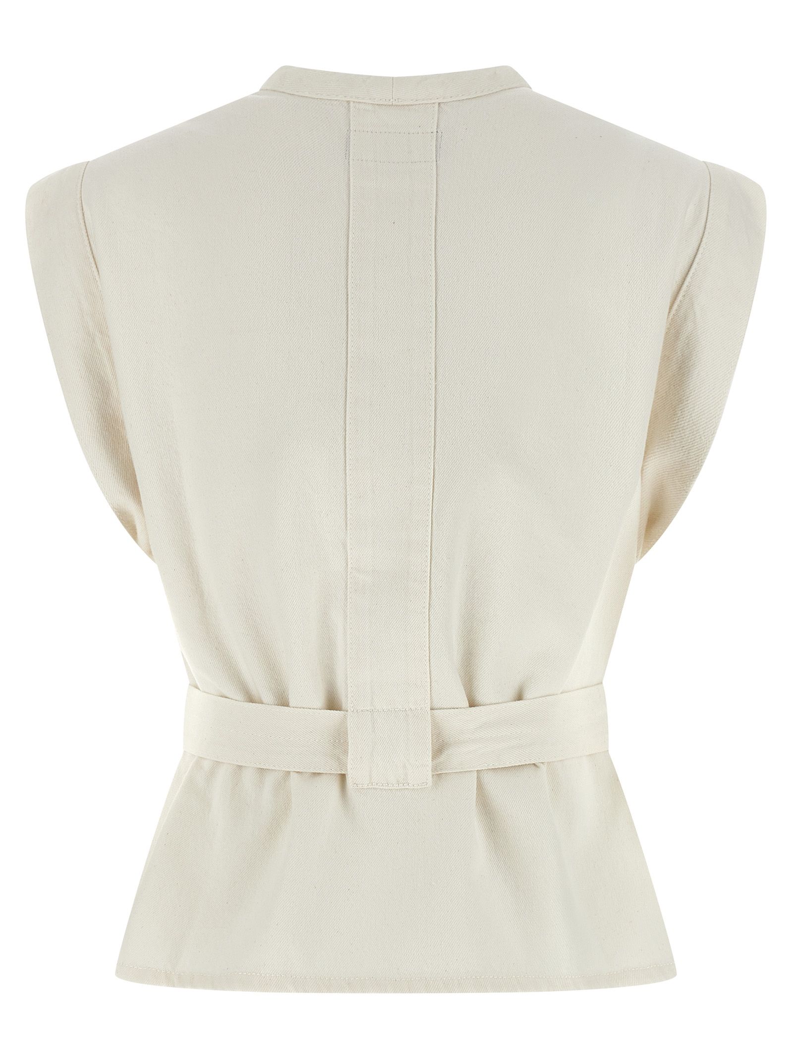 Cotton Sleeveless Women's Jacket - Lemaire - Modalova