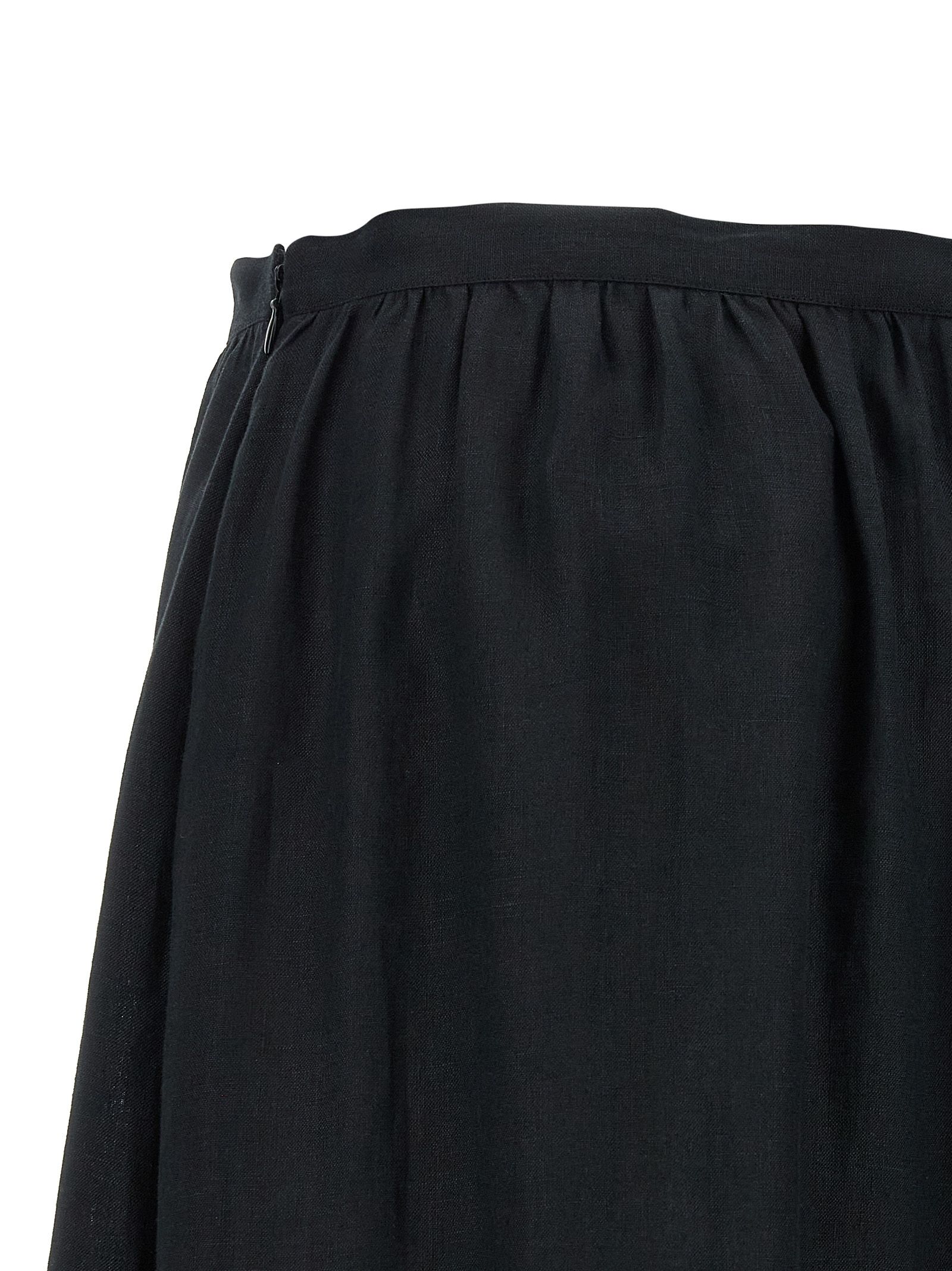 Linen Mini Women's Skirt - Kiton - Modalova