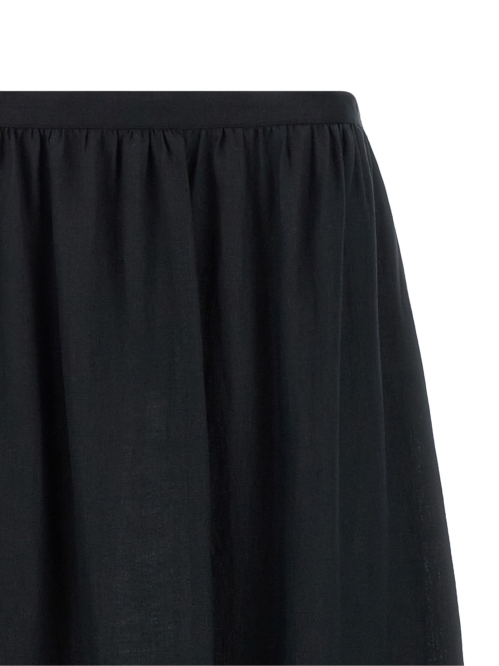 Linen Mini Women's Skirt - Kiton - Modalova