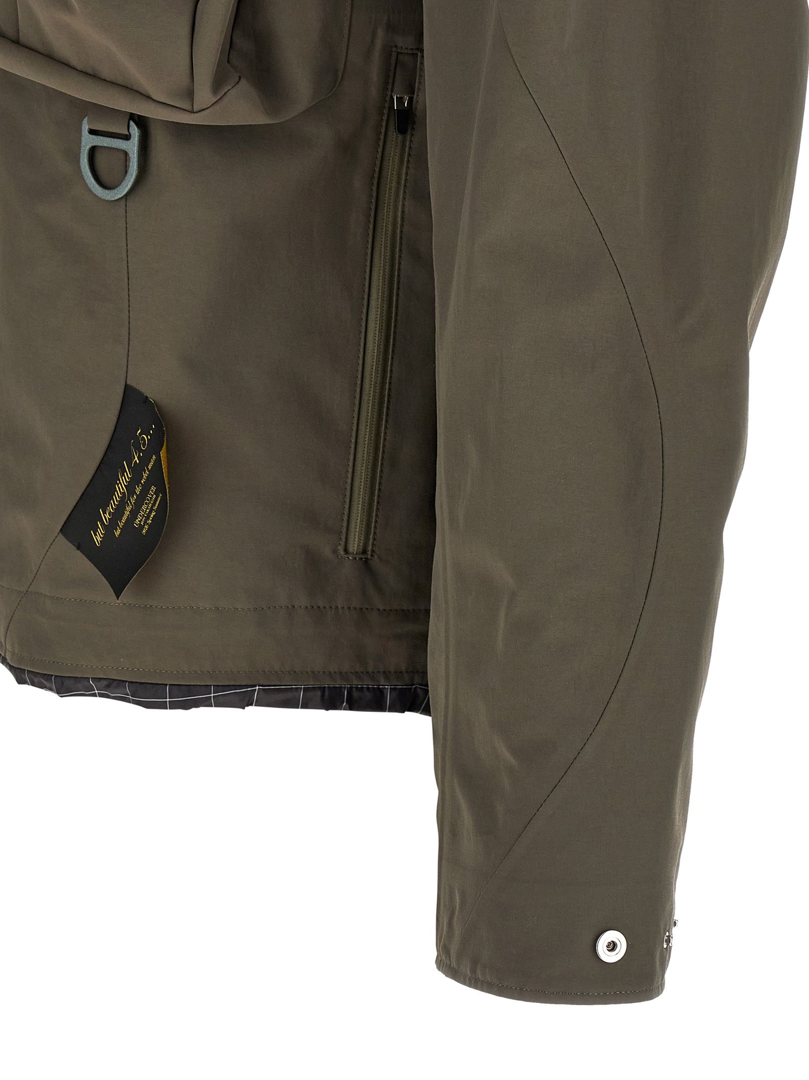Undercover Gray Nylon Men's Parka - Undercover - Modalova