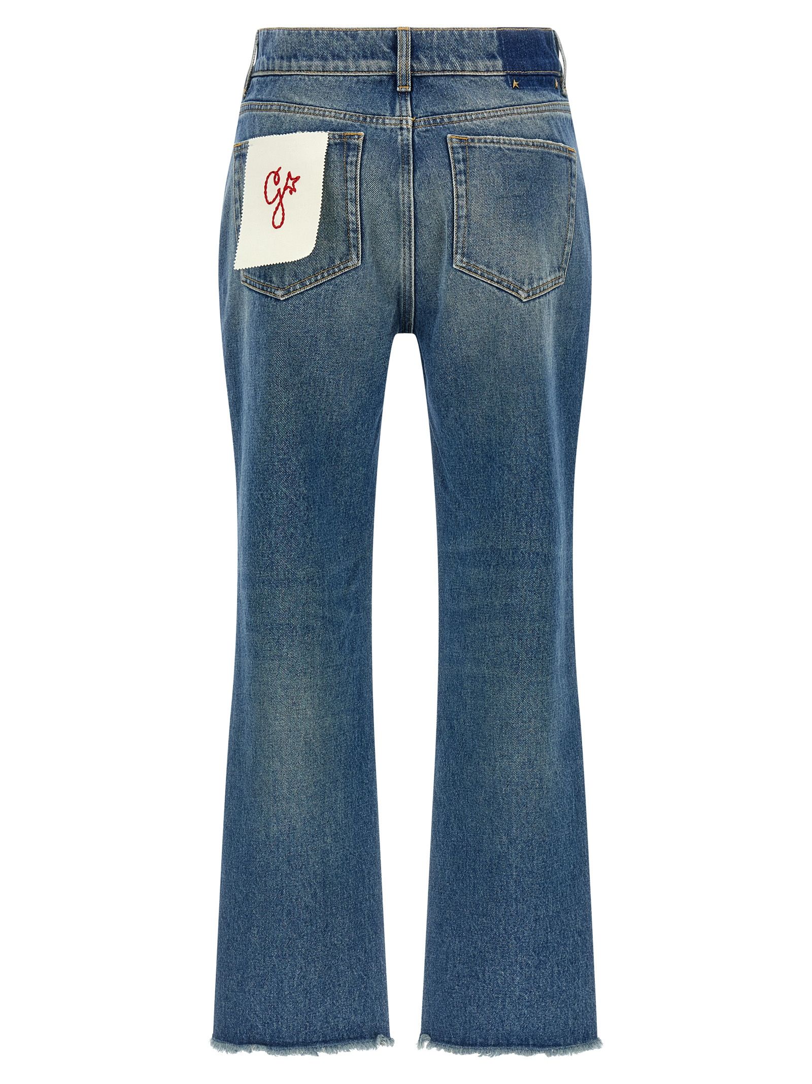 Cotton Flared Women's Jeans - Golden Goose - Modalova