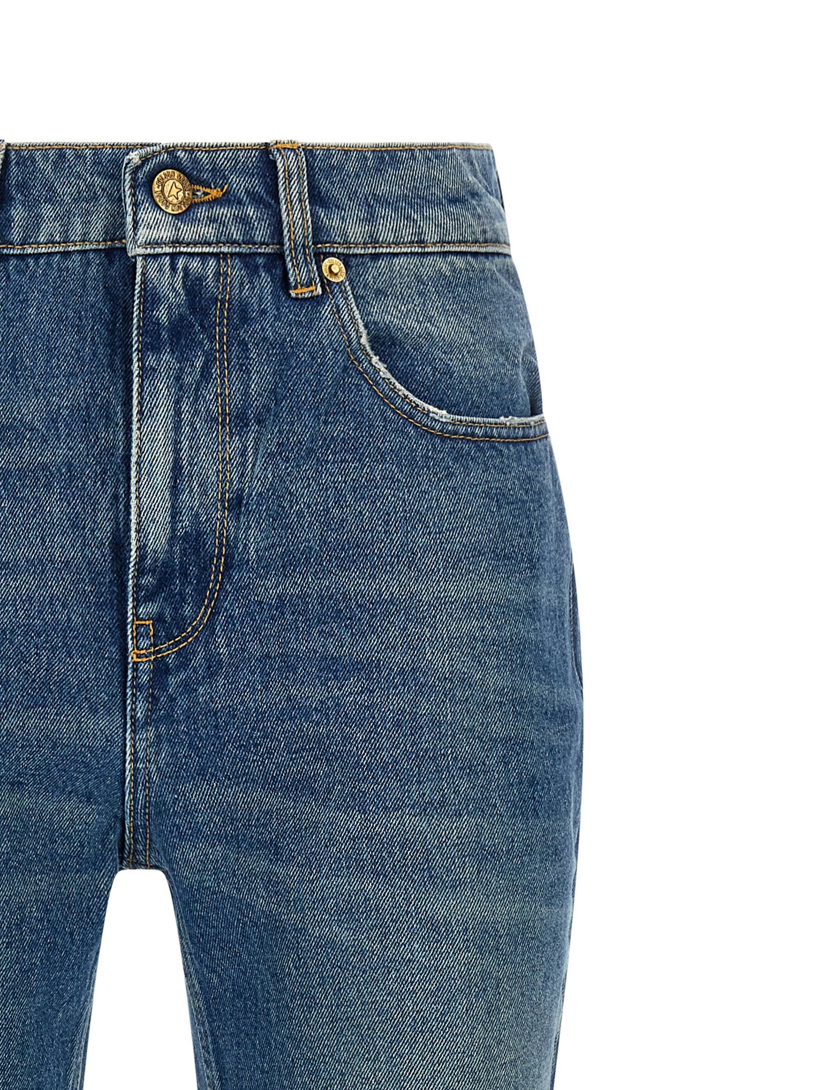 Cotton Flared Women's Jeans - Golden Goose - Modalova