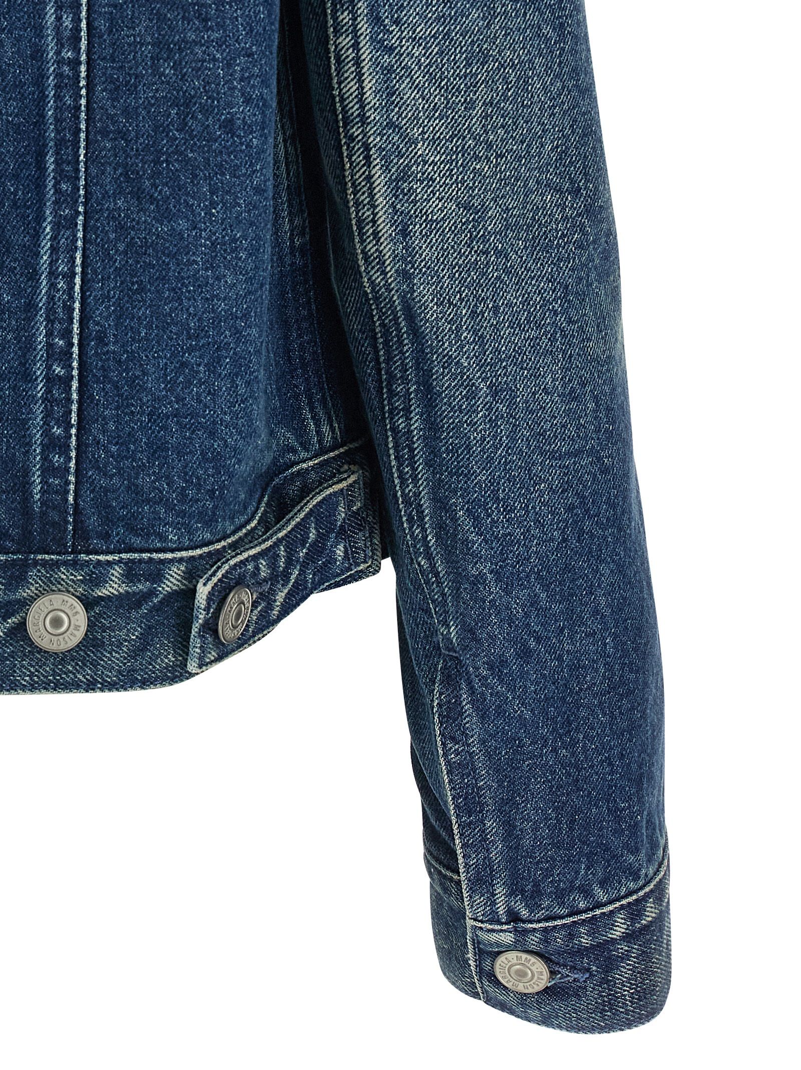 Cotton Denim Women's Jacket - MM6 Maison Margiela - Modalova