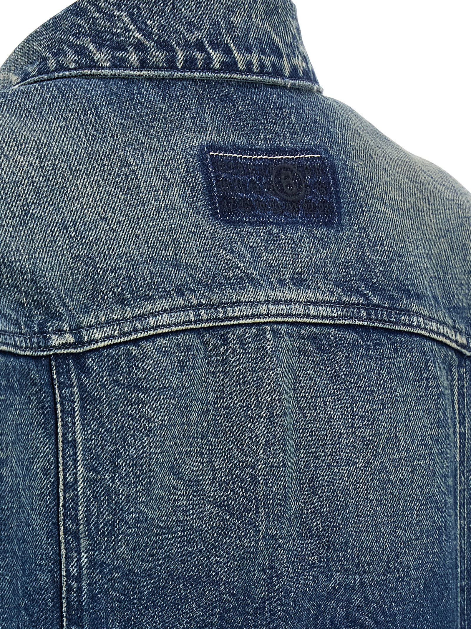 Cotton Denim Women's Jacket - MM6 Maison Margiela - Modalova