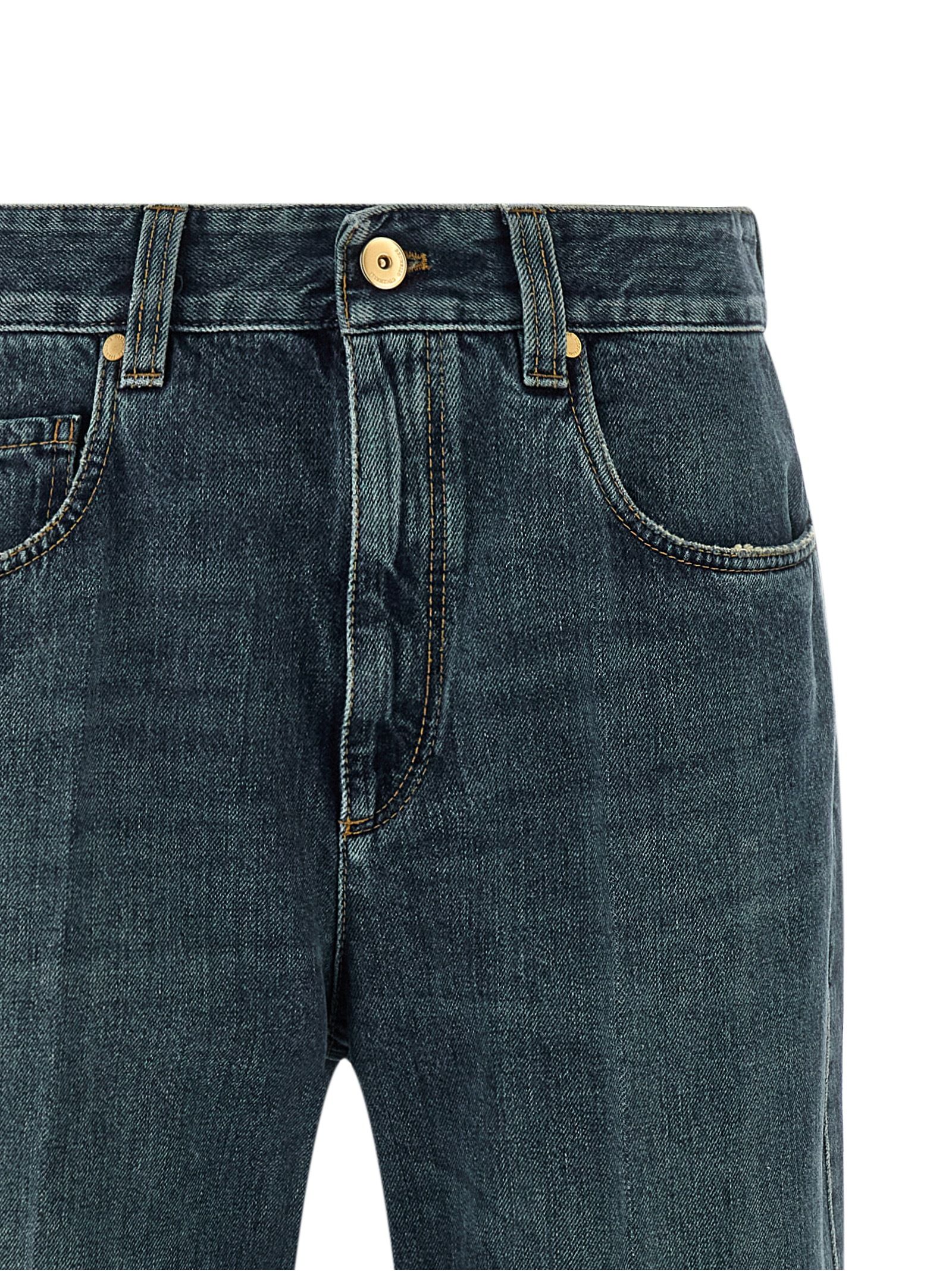 Cotton Flared Women's Jeans - Brunello Cucinelli - Modalova