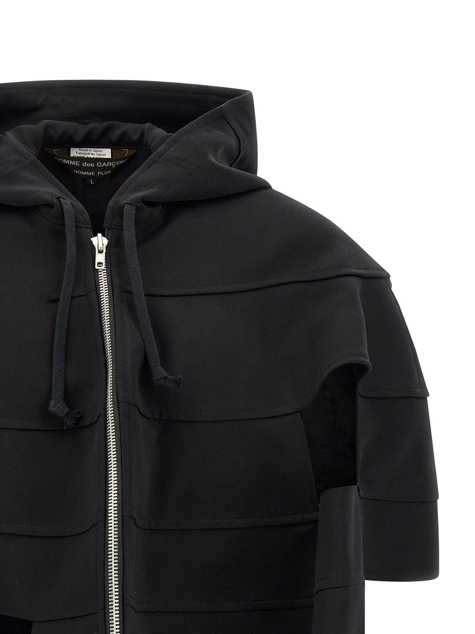 Wool Shell Men's Jacket - Comme Des Garçons - Modalova