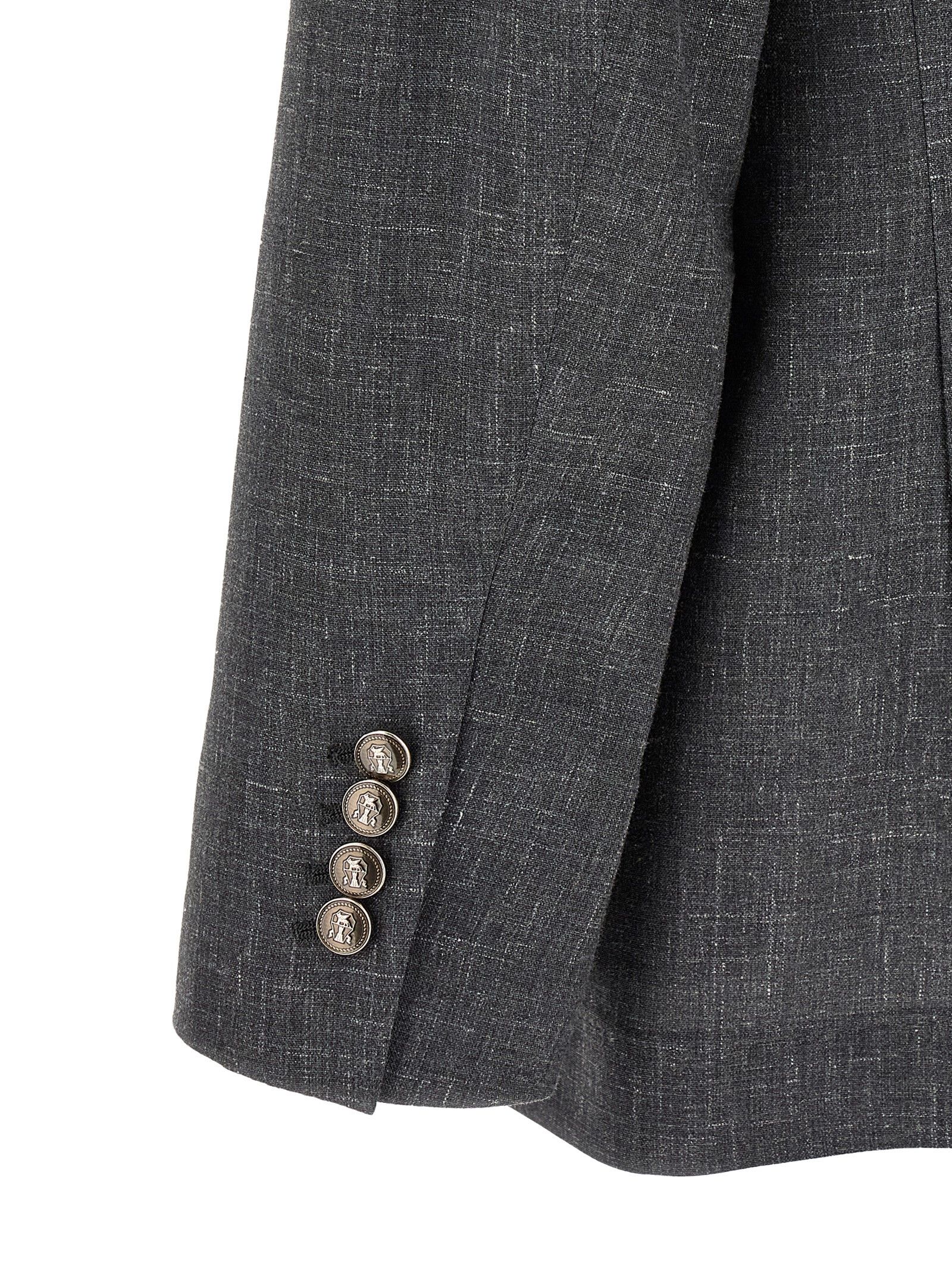 Wool Men's Blazer - Brunello Cucinelli - Modalova