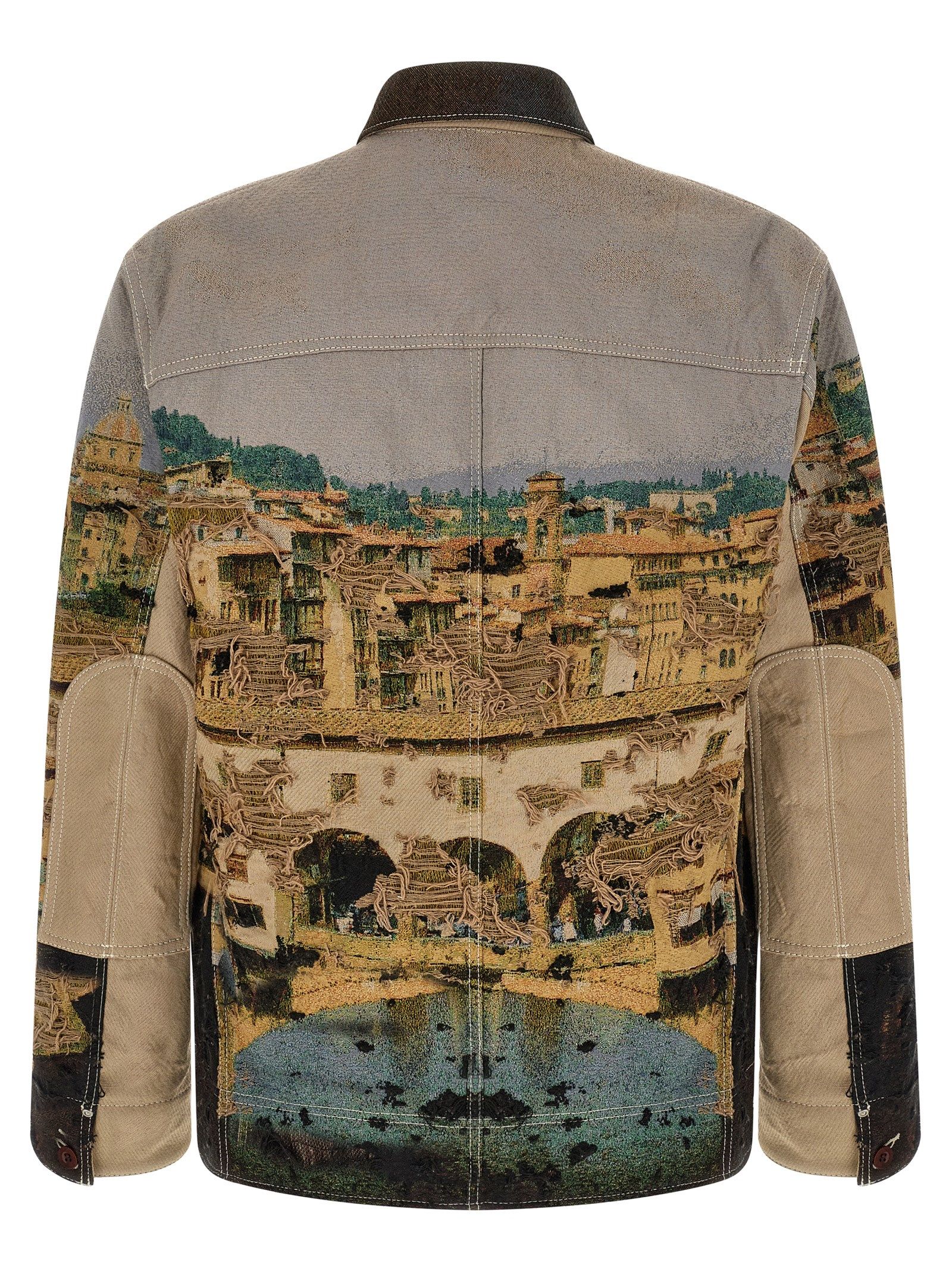 Polyester Men's Jacket - Junya Watanabe - Modalova