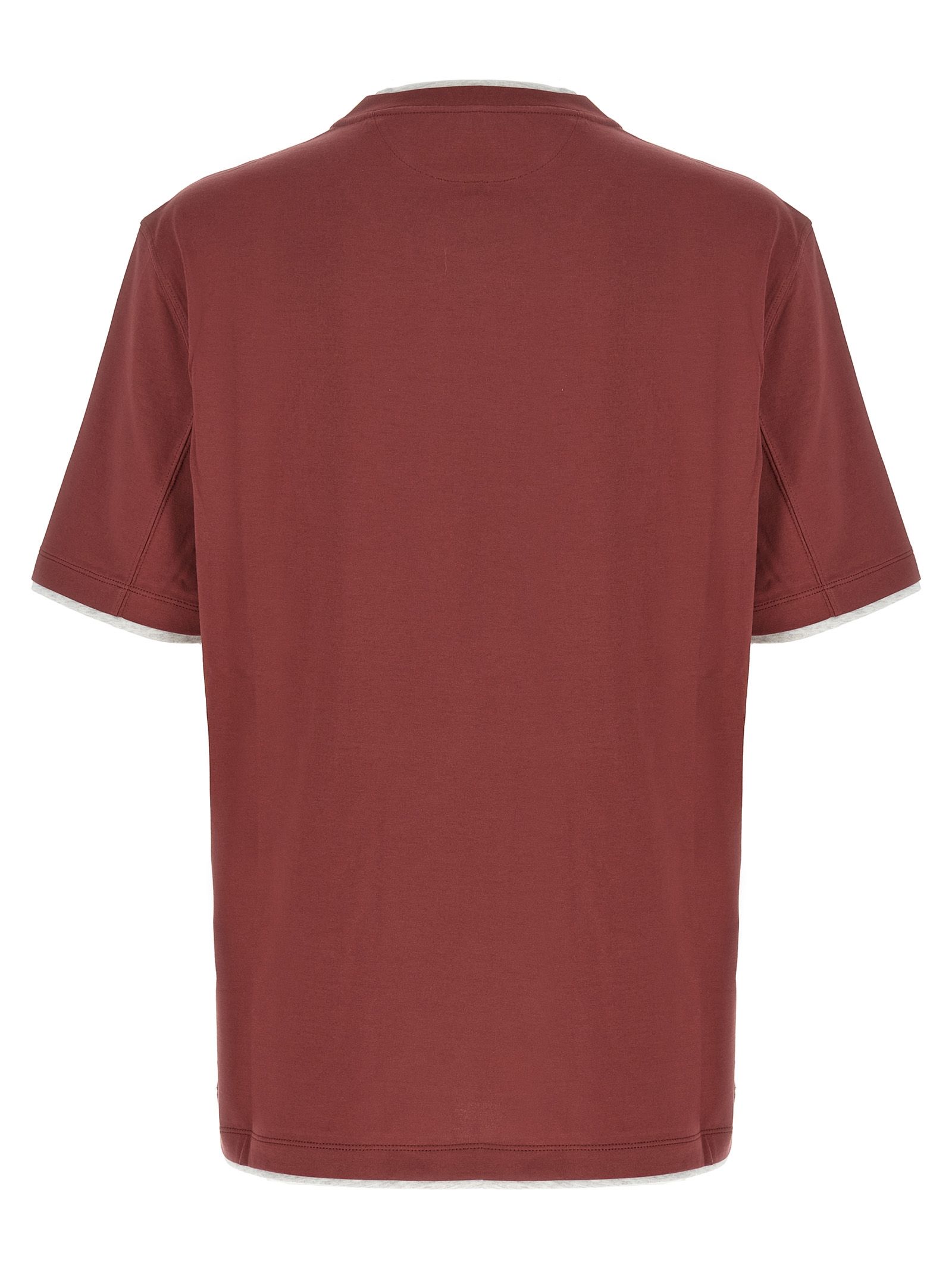 Cotton Men's T-Shirt - Brunello Cucinelli - Modalova