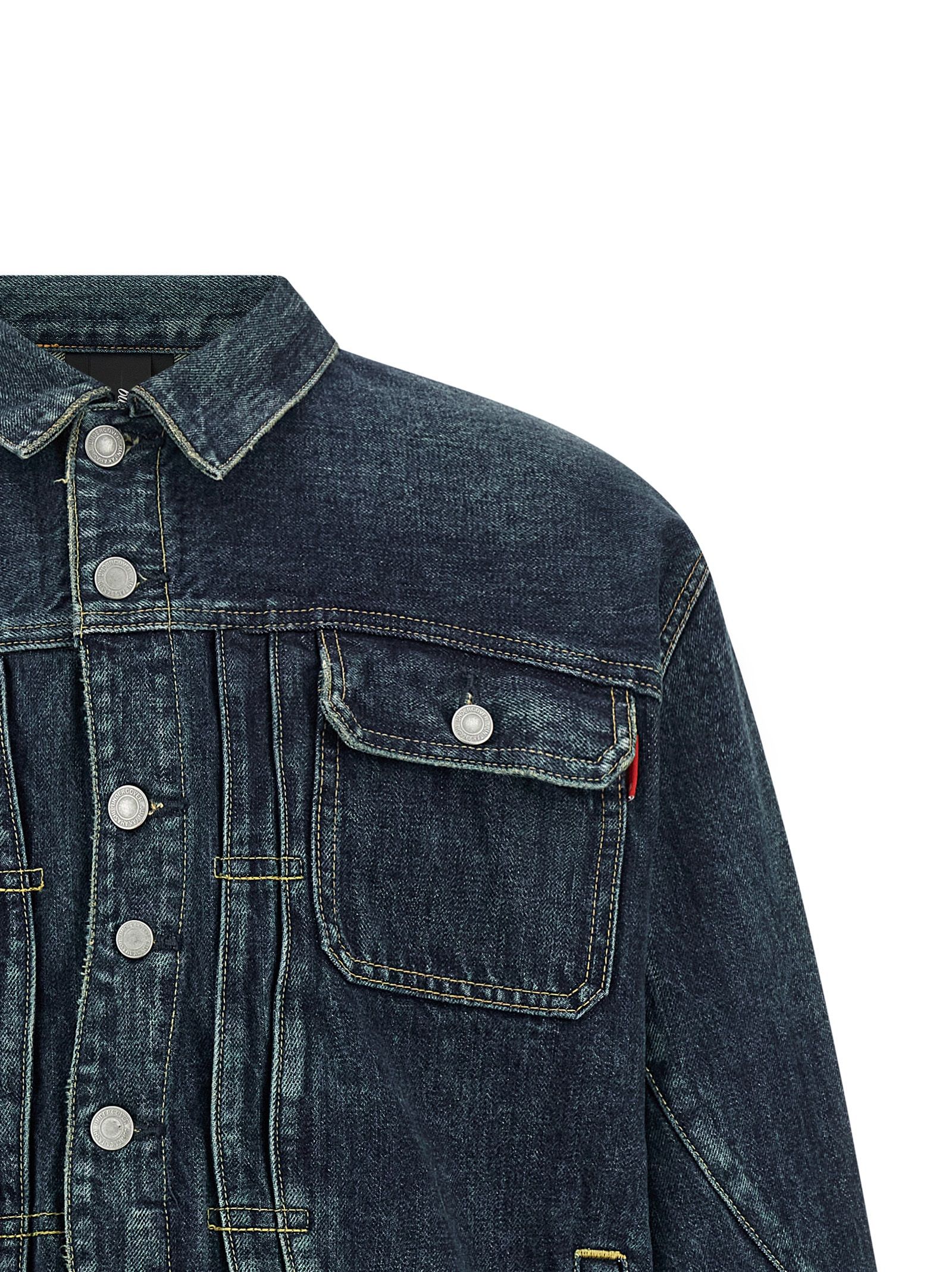 Cotton Denim Men's Jacket - Undercover - Modalova