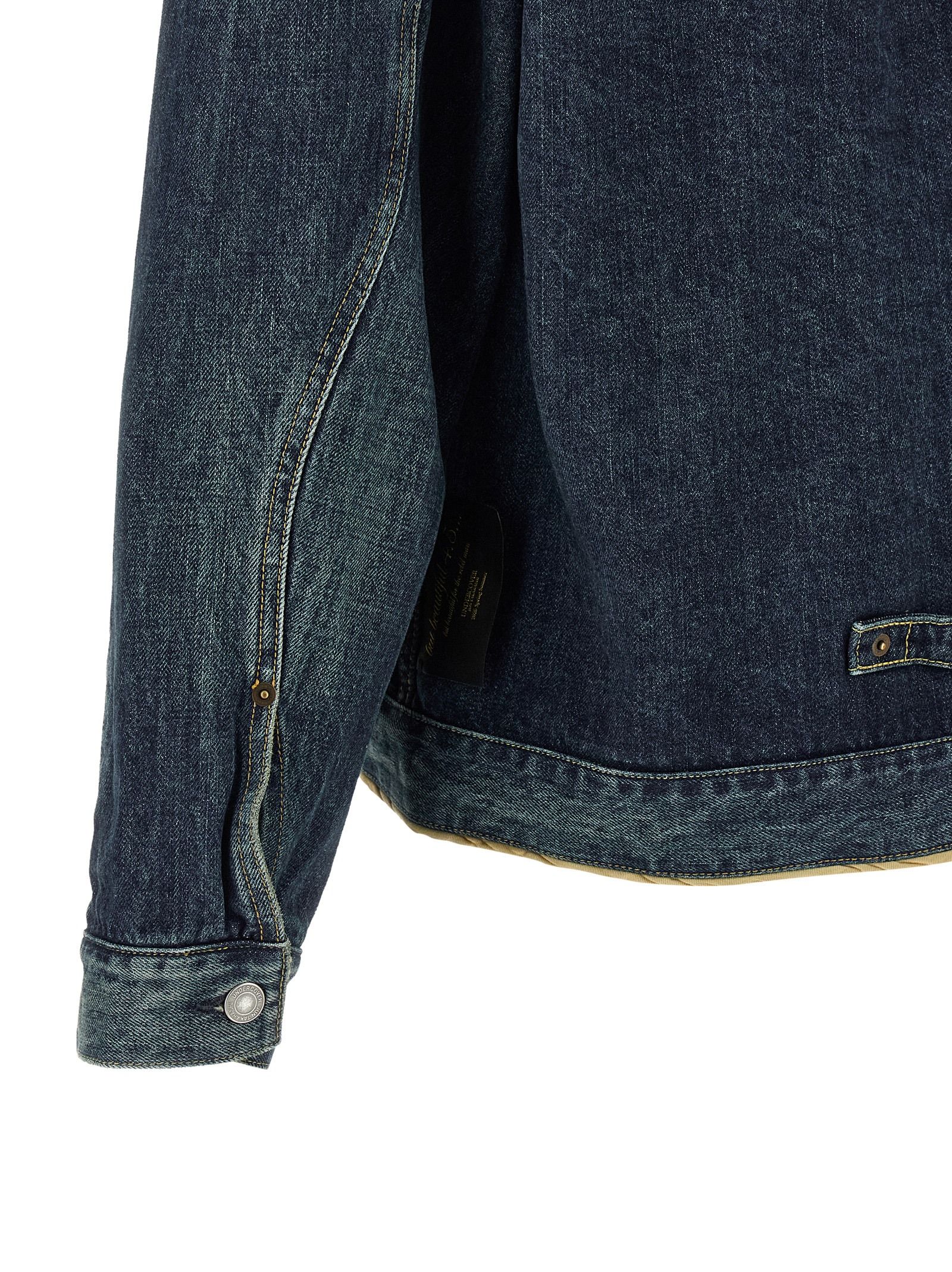 Cotton Denim Men's Jacket - Undercover - Modalova