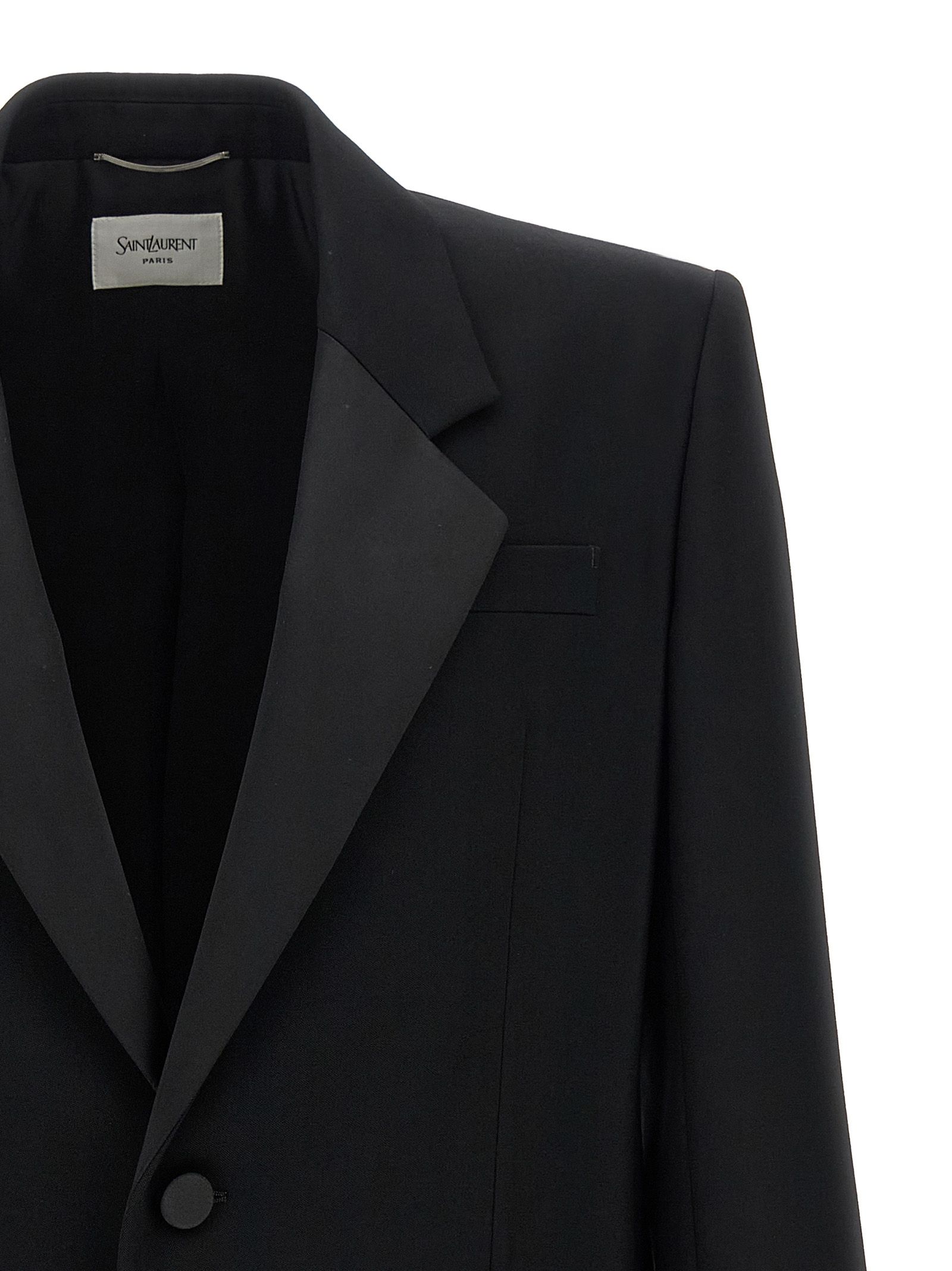 Wool Men's Blazer - Saint Laurent - Modalova