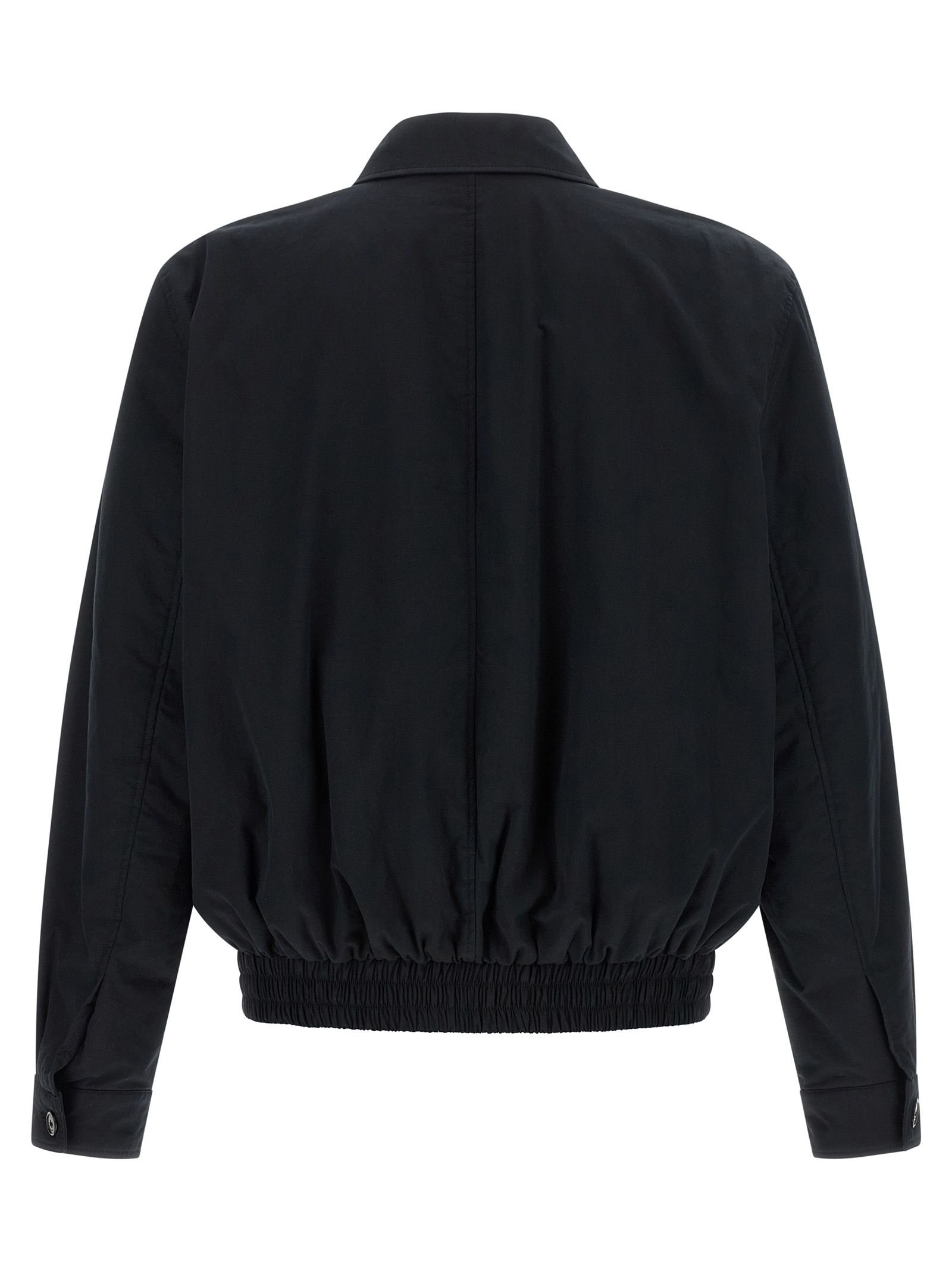 Cotton Shell Men's Jacket - Saint Laurent - Modalova