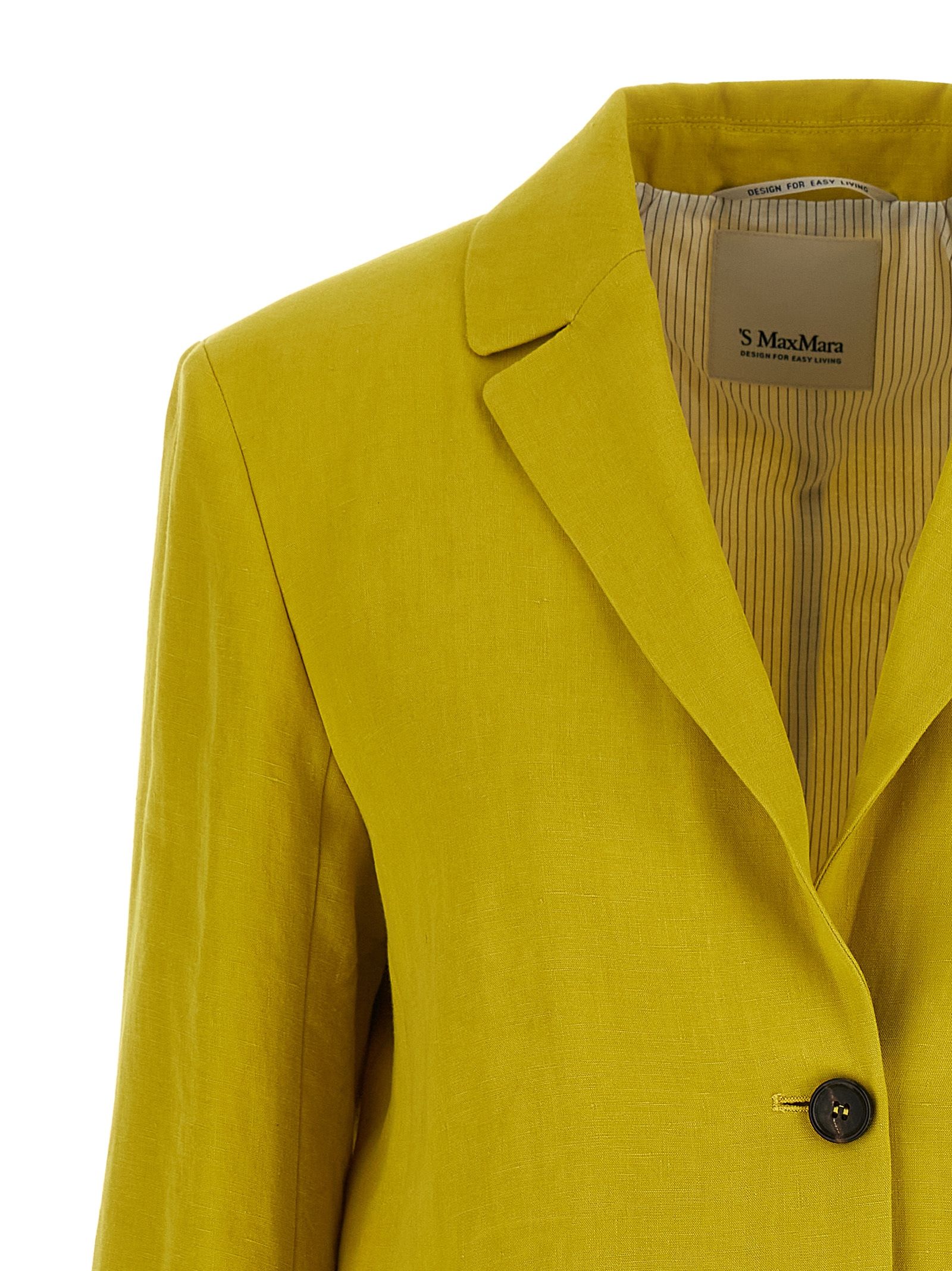 Linen Women's Blazer - 'S Max Mara - Modalova