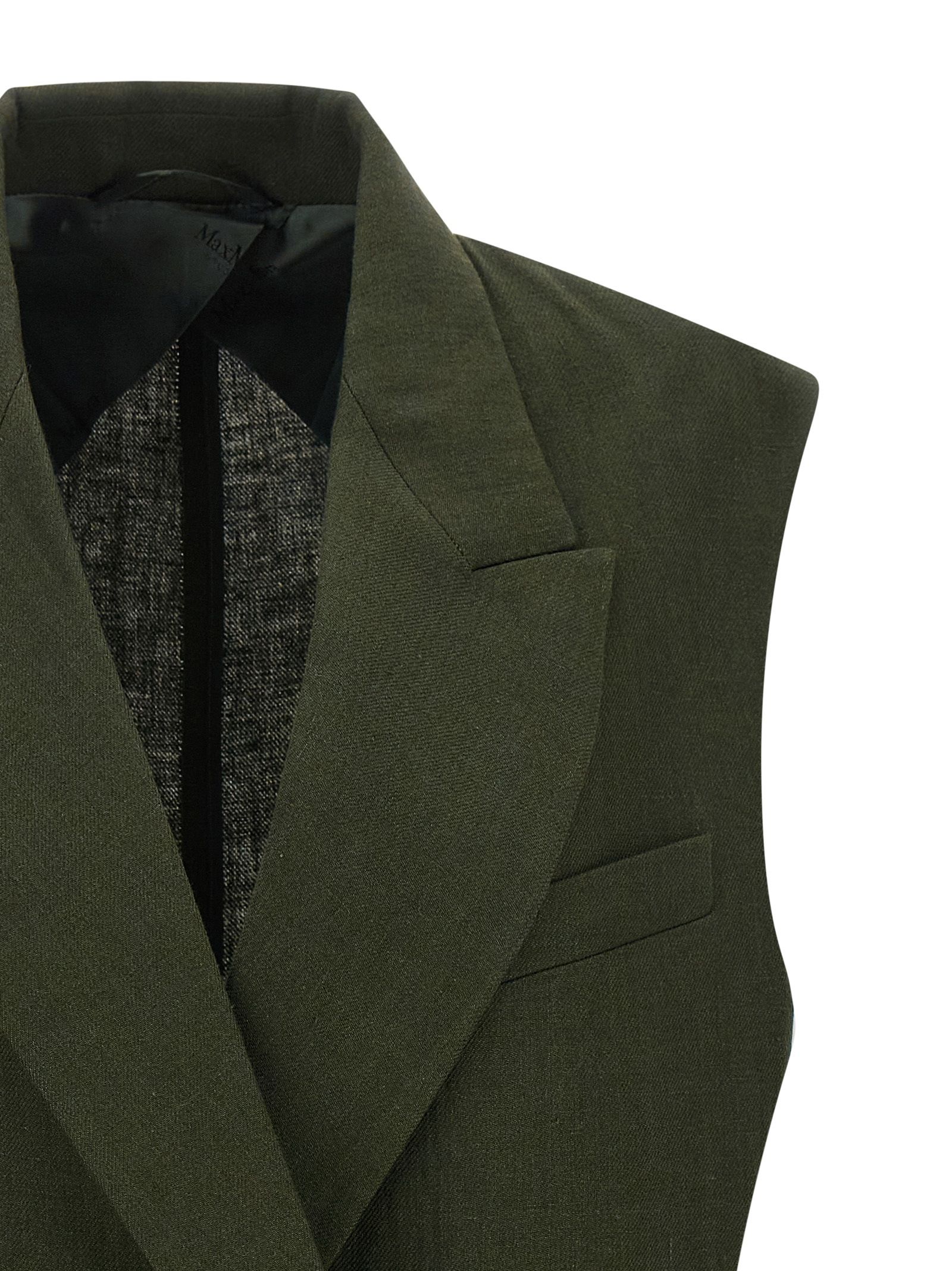 Linen Sleeveless Women's Jacket - Max Mara - Modalova