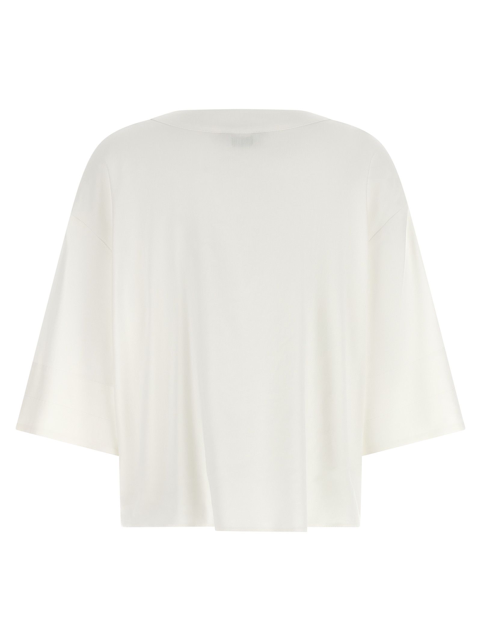 Max Mara White Linen Women's Blouse - Max Mara - Modalova