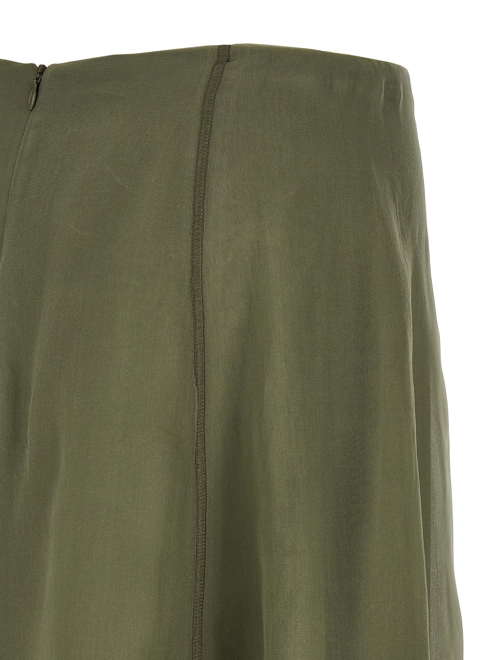 Silk Midi Women's Skirt - Brunello Cucinelli - Modalova
