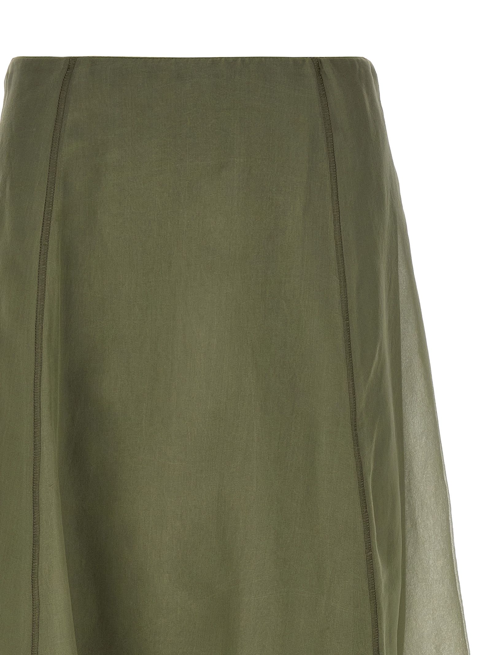 Silk Midi Women's Skirt - Brunello Cucinelli - Modalova