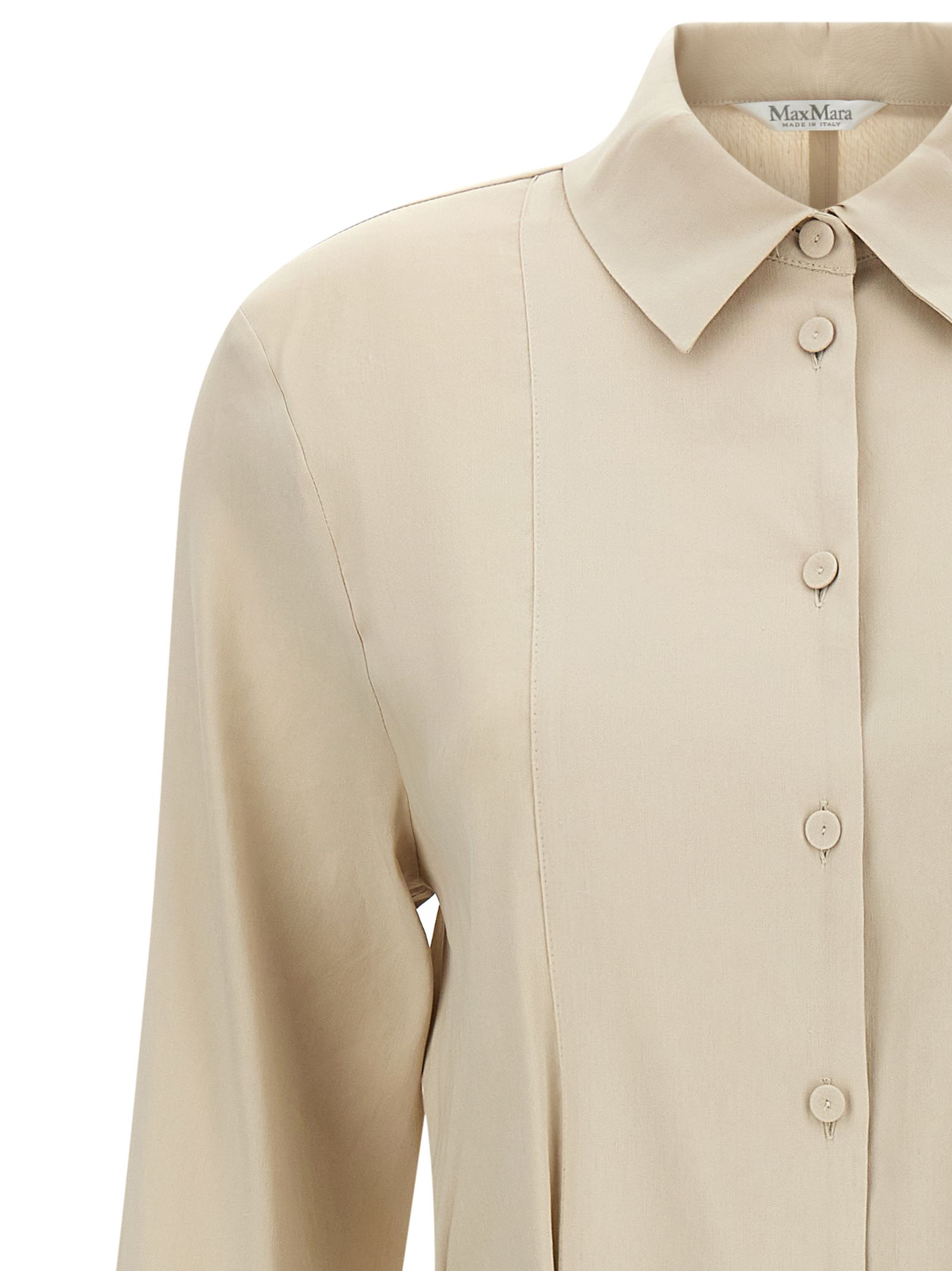 Linen Long Women's Dress - Max Mara - Modalova