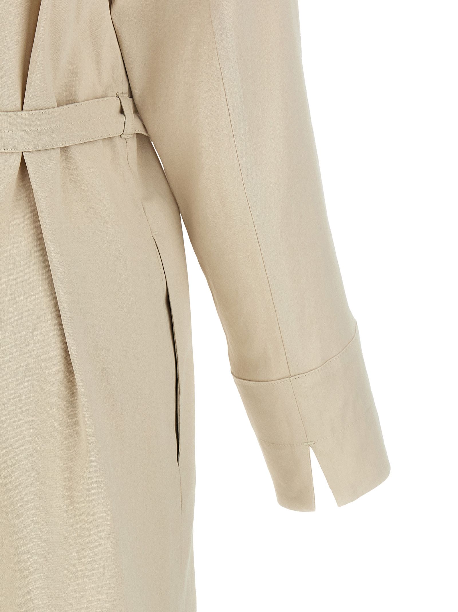 Linen Long Women's Dress - Max Mara - Modalova