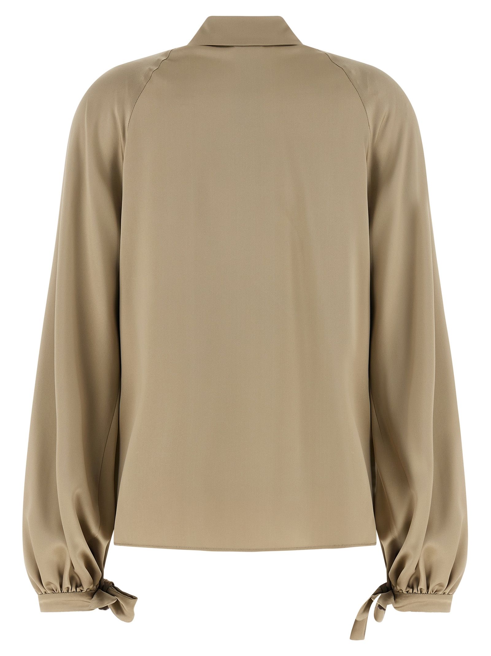 Max Mara Beige Silk Women's Blouse - Max Mara - Modalova