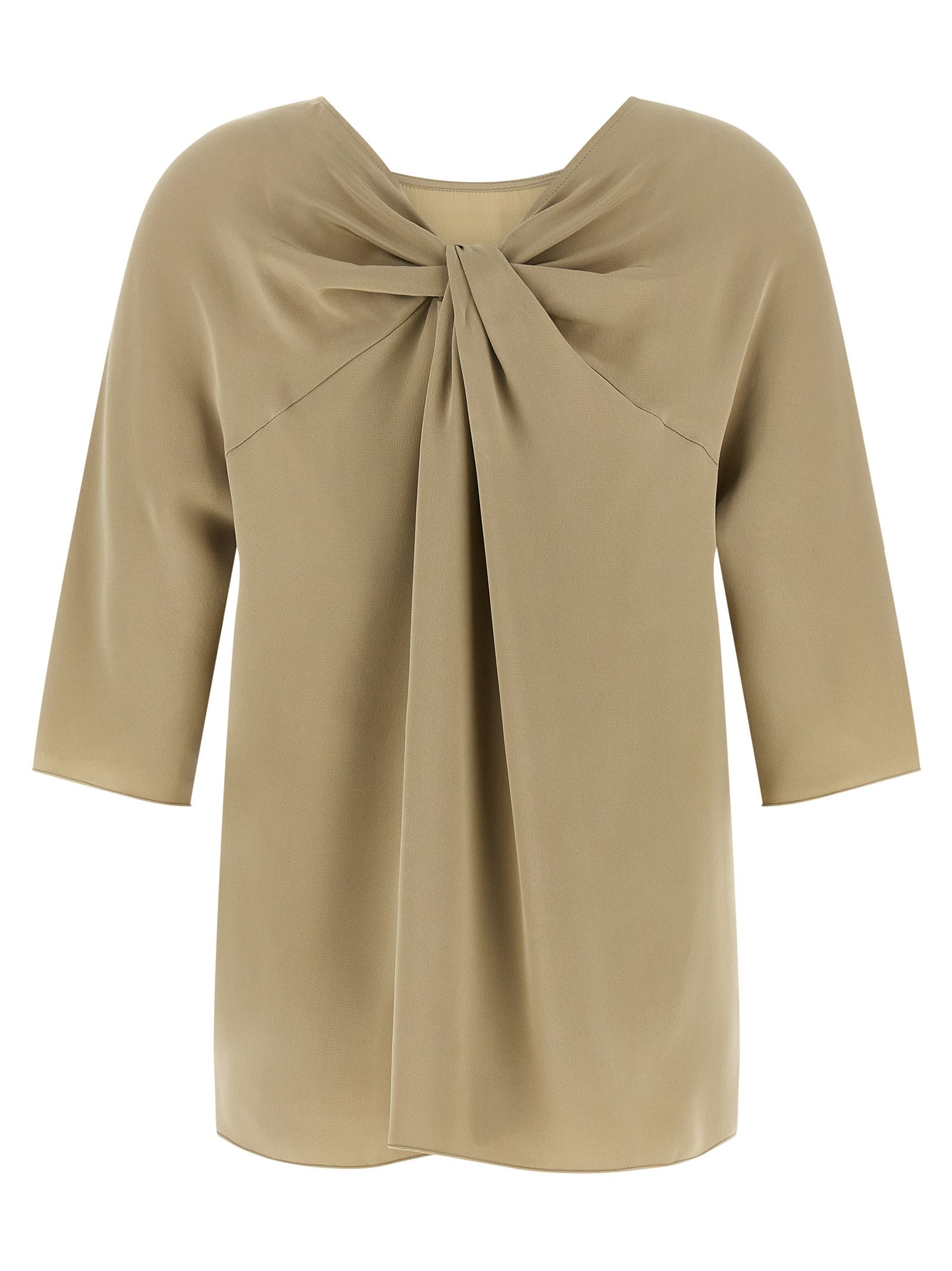 Max Mara Beige Silk Women's Blouse - Max Mara - Modalova