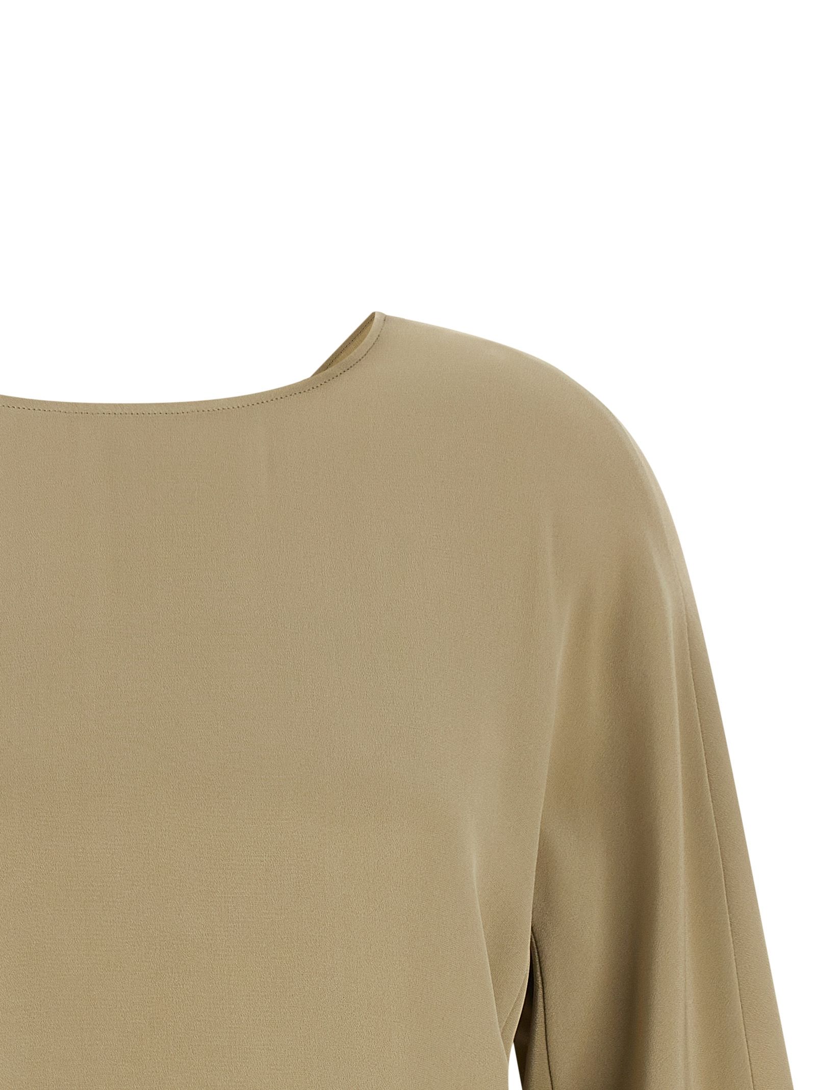 Max Mara Beige Silk Women's Blouse - Max Mara - Modalova