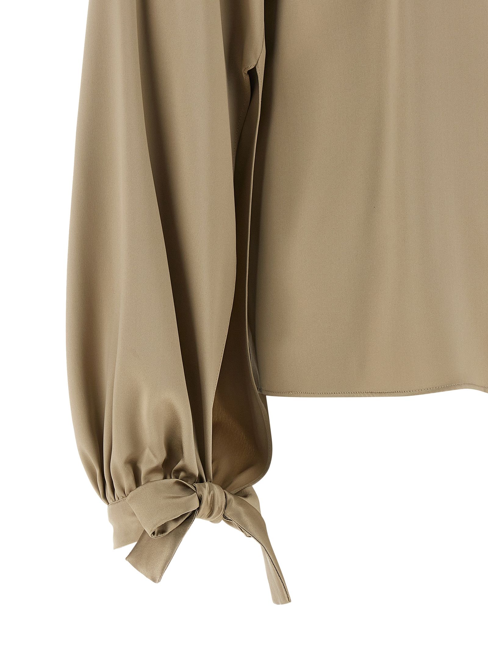 Max Mara Beige Silk Women's Blouse - Max Mara - Modalova