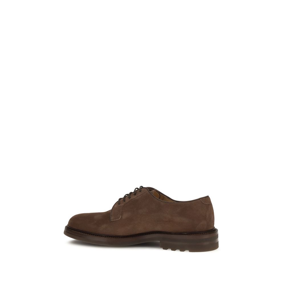 Calf Leather Bos Taurus Oxfords And Men's Derbies - Brunello Cucinelli - Modalova