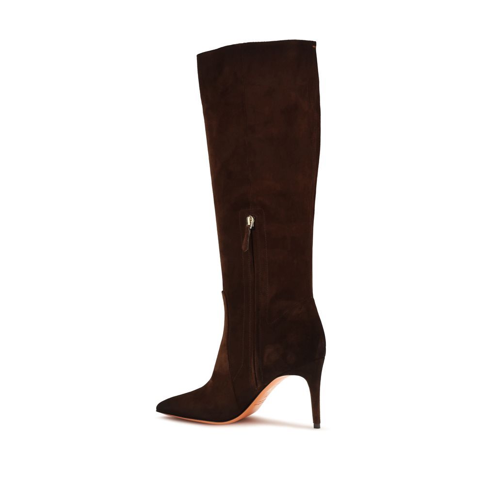 Calf Leather Bos Taurus High Heel Women's Boots - Santoni - Modalova