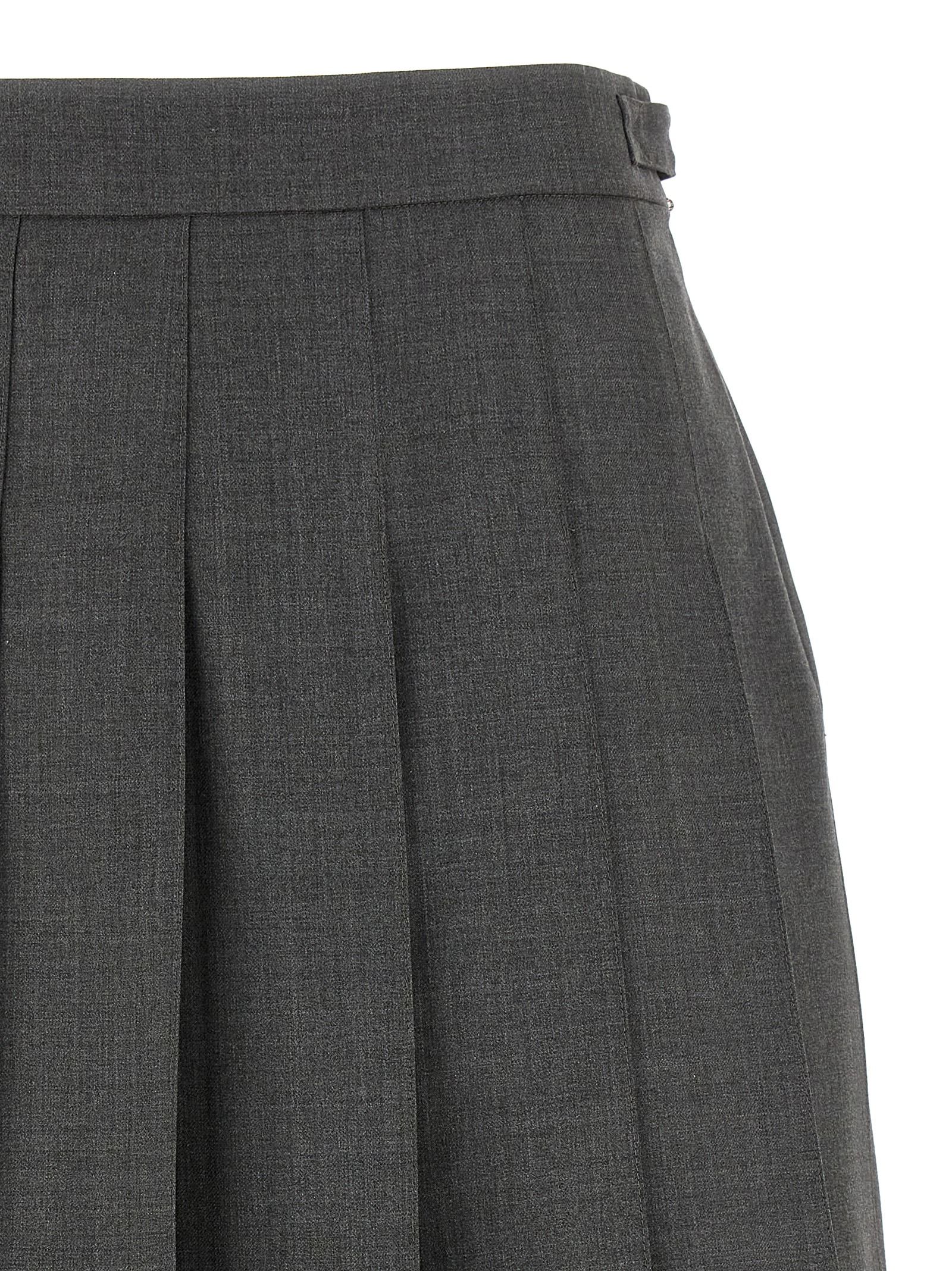 Wool Long Women's Skirt - Thom Browne - Modalova