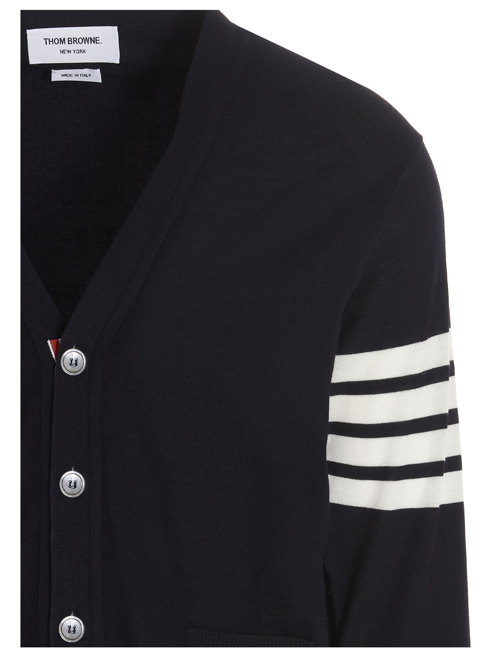 Merino Wool Men's Cardigan - Thom Browne - Modalova