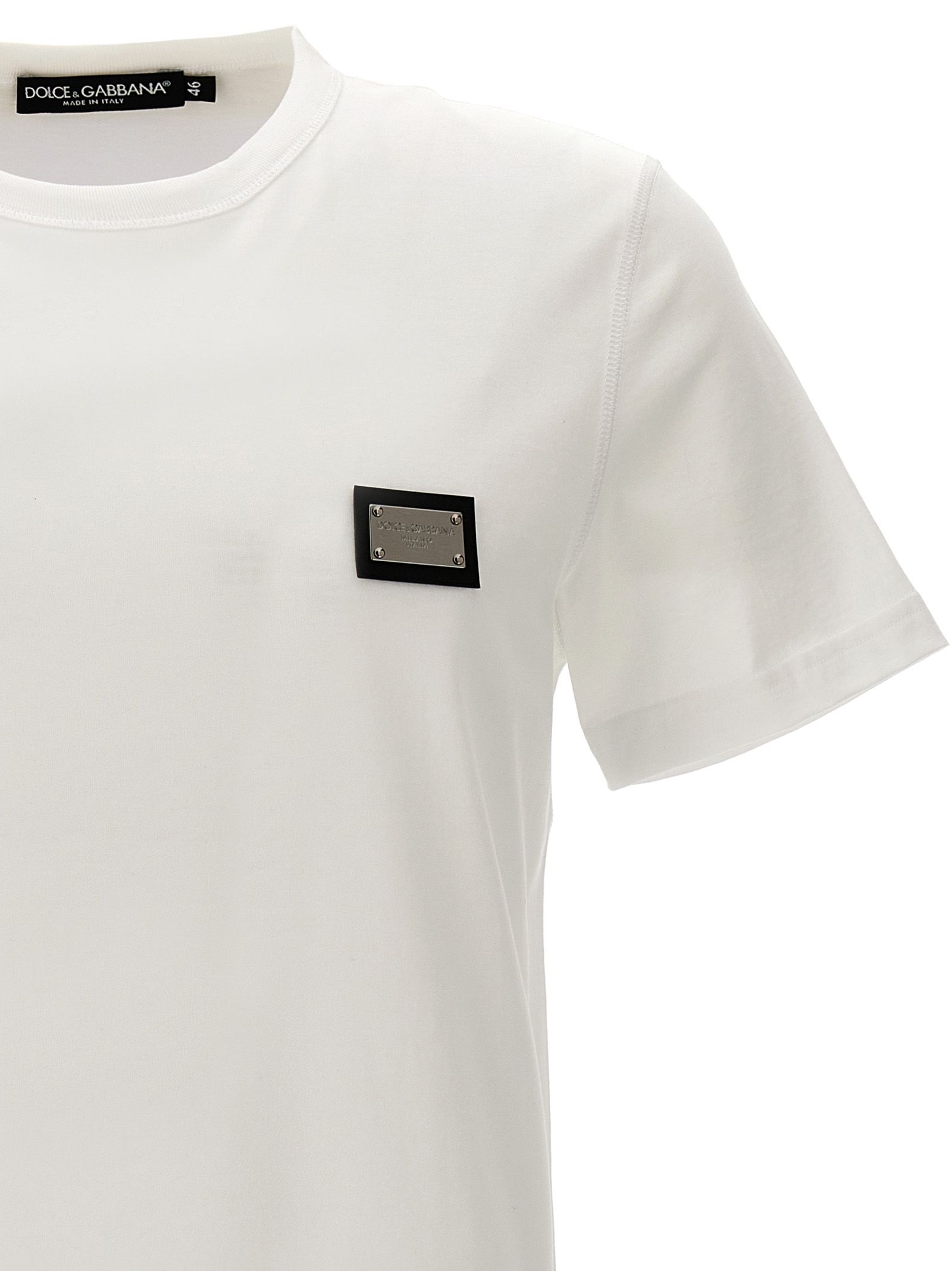 Cotton Men's T-Shirt - Dolce & Gabbana - Modalova