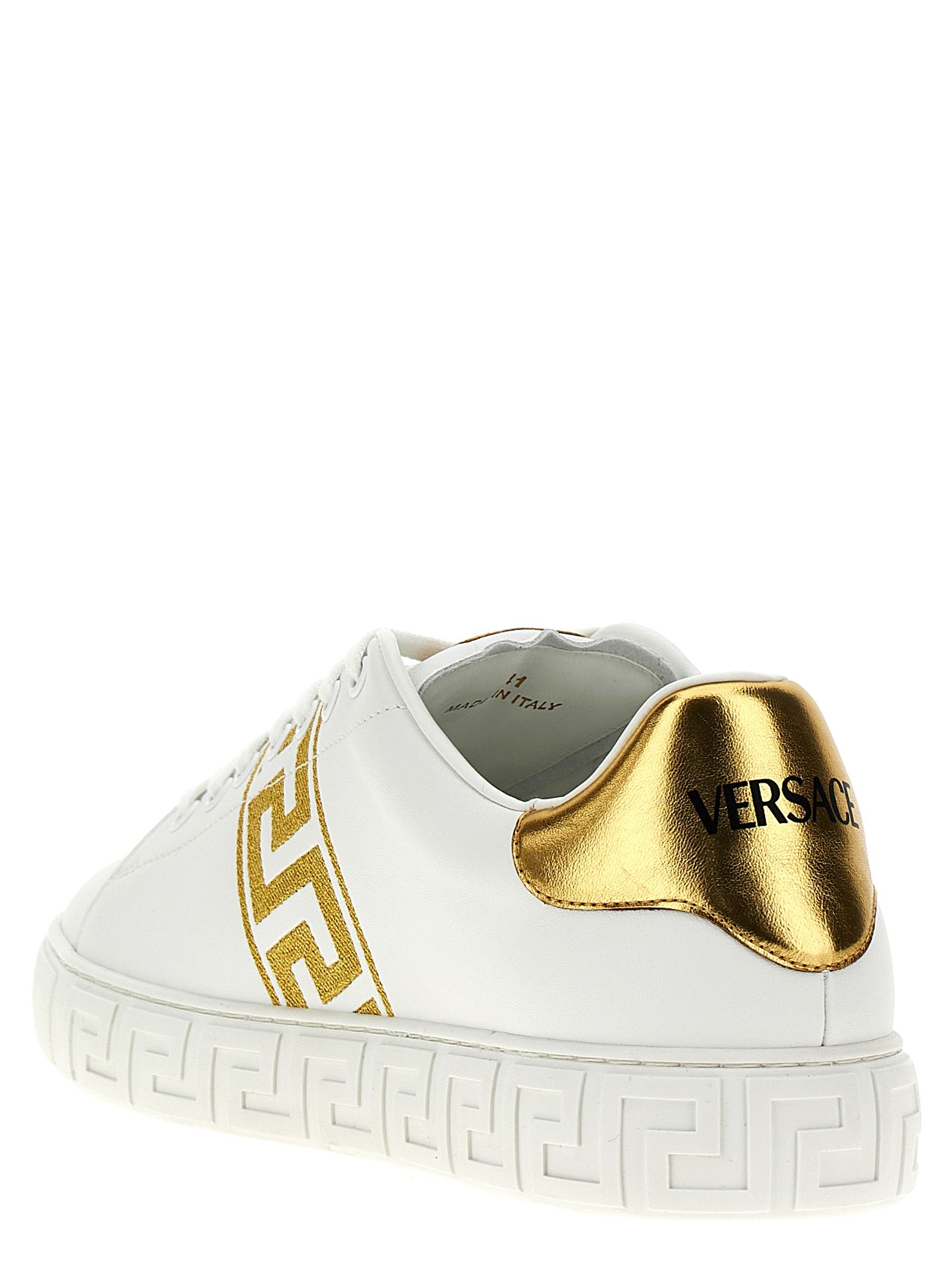 Polyamide Low Top Men's Sneakers - Versace - Modalova