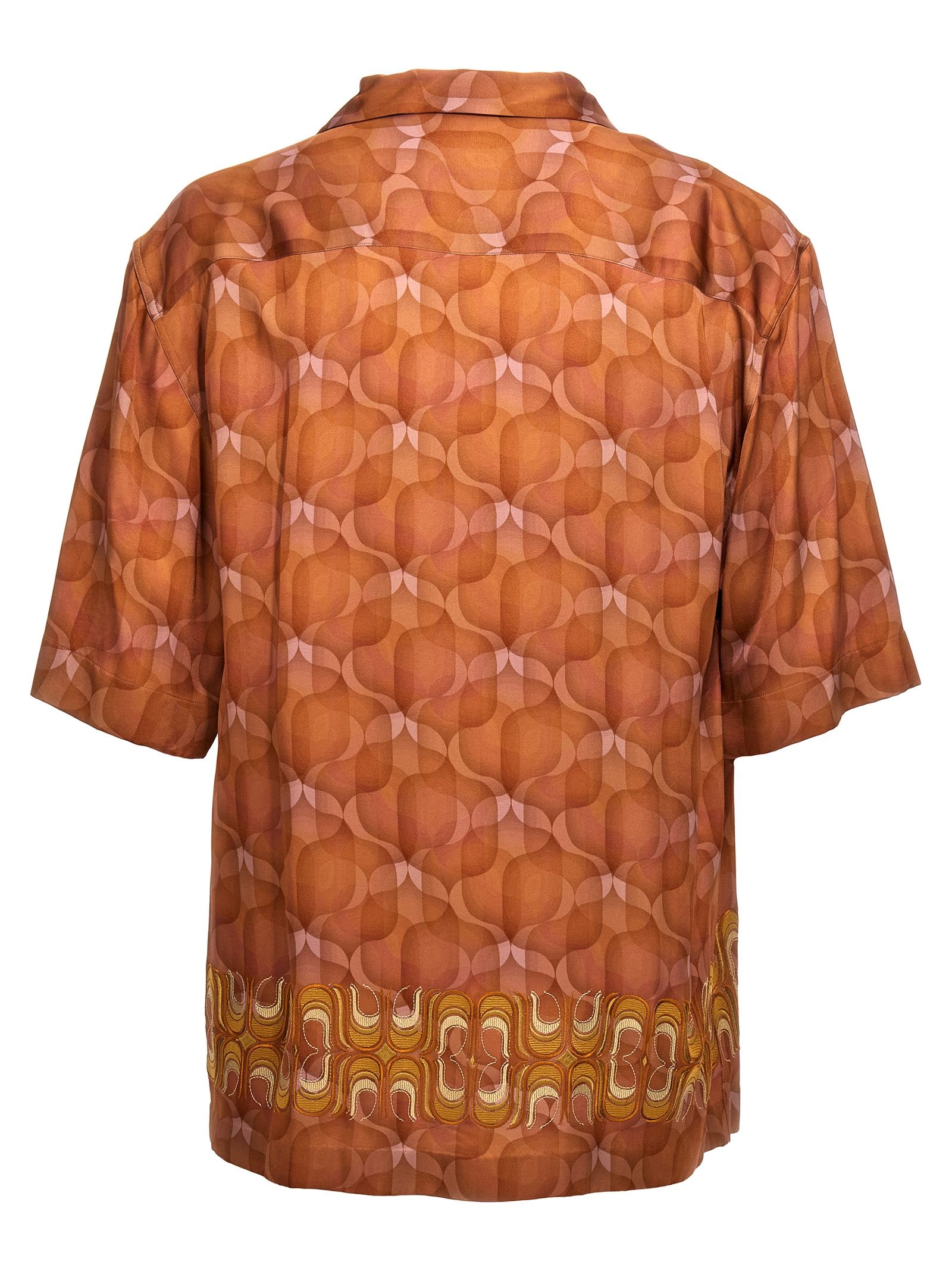 Viscose Men's Blouse - Dries Van Noten - Modalova
