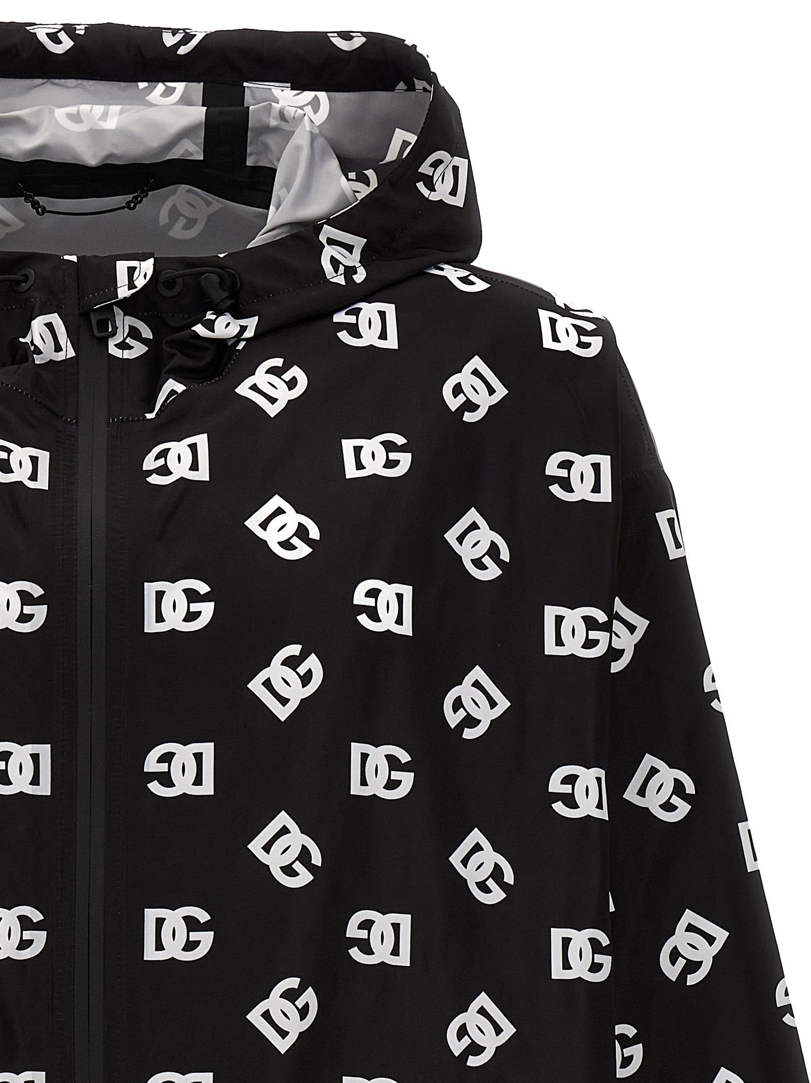 Polyester Shell Men's Jacket - Dolce & Gabbana - Modalova