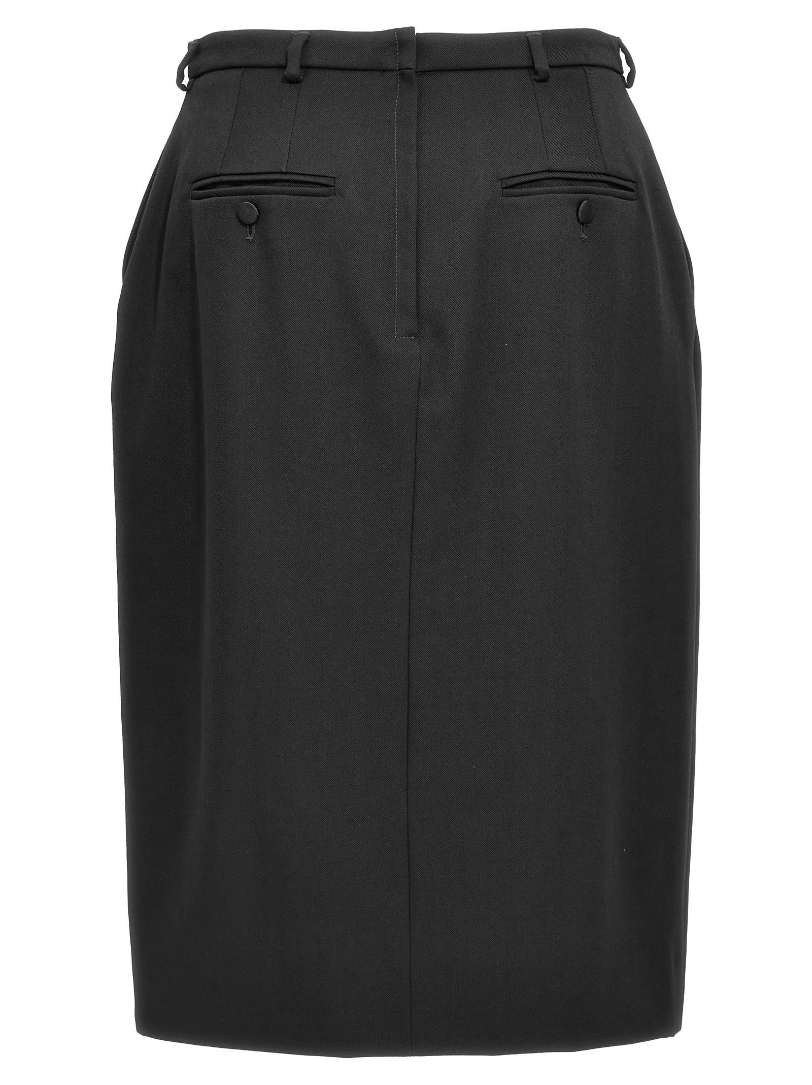 Virgin Wool Midi Women's Skirt - Dolce & Gabbana - Modalova