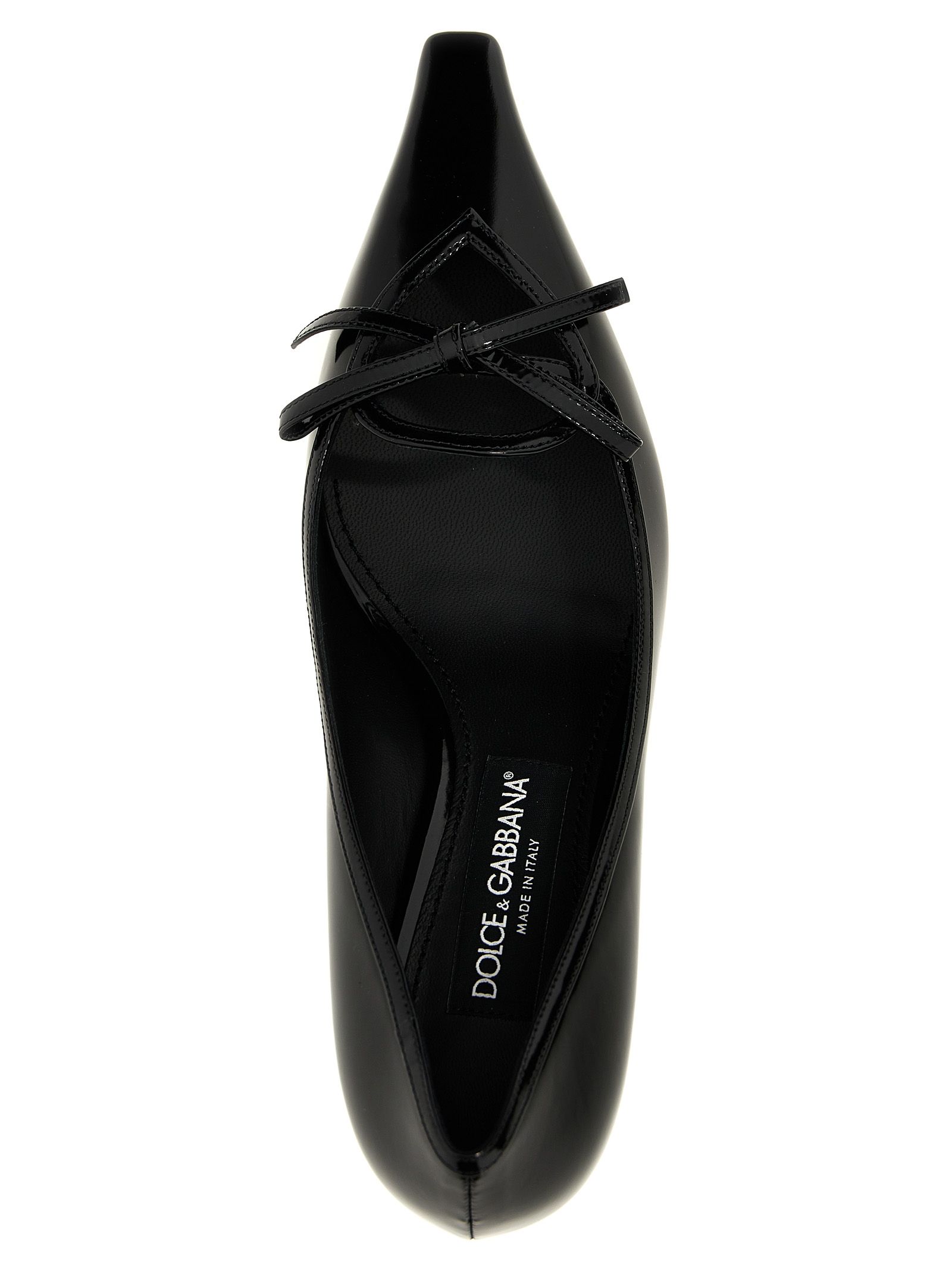 Calfskin Mid Heel Women's Pumps - Dolce & Gabbana - Modalova