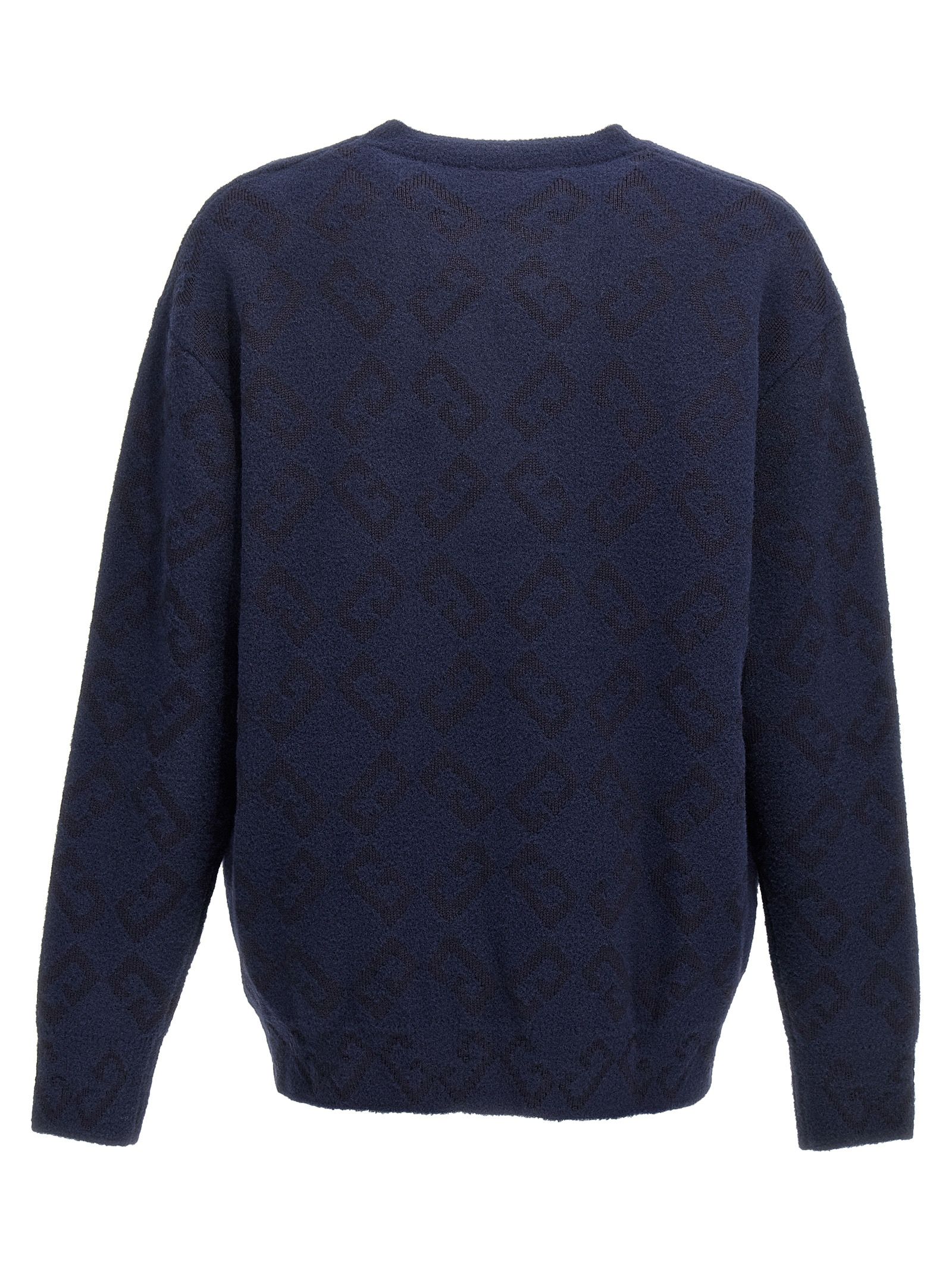 Givenchy Blue Wool Men's Cardigan - Givenchy - Modalova