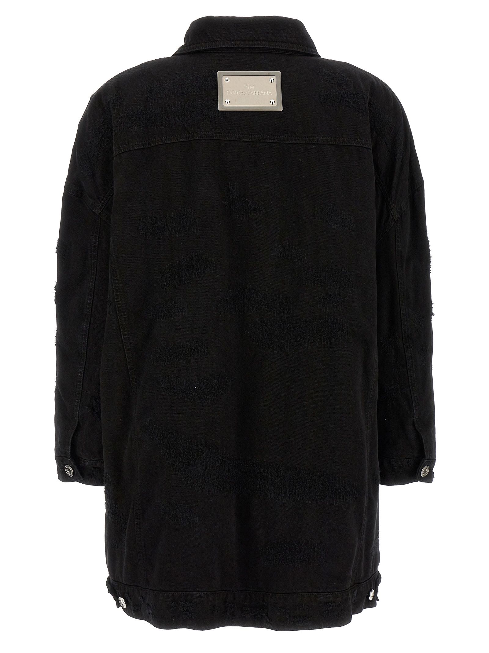 Cotton Denim Women's Jacket - Dolce & Gabbana - Modalova