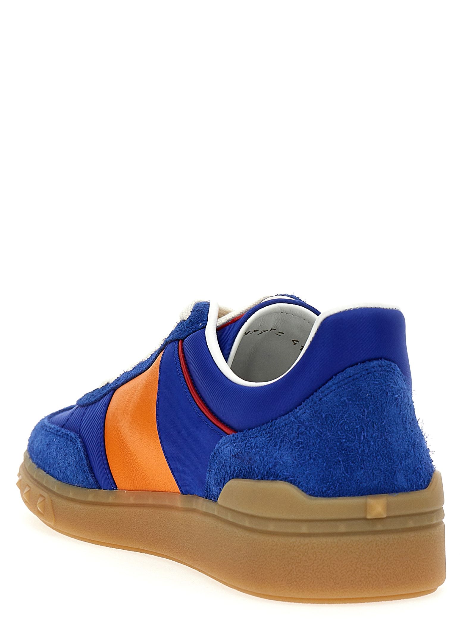 Bovine Leather Low Top Men's Sneakers - Valentino Garavani - Modalova