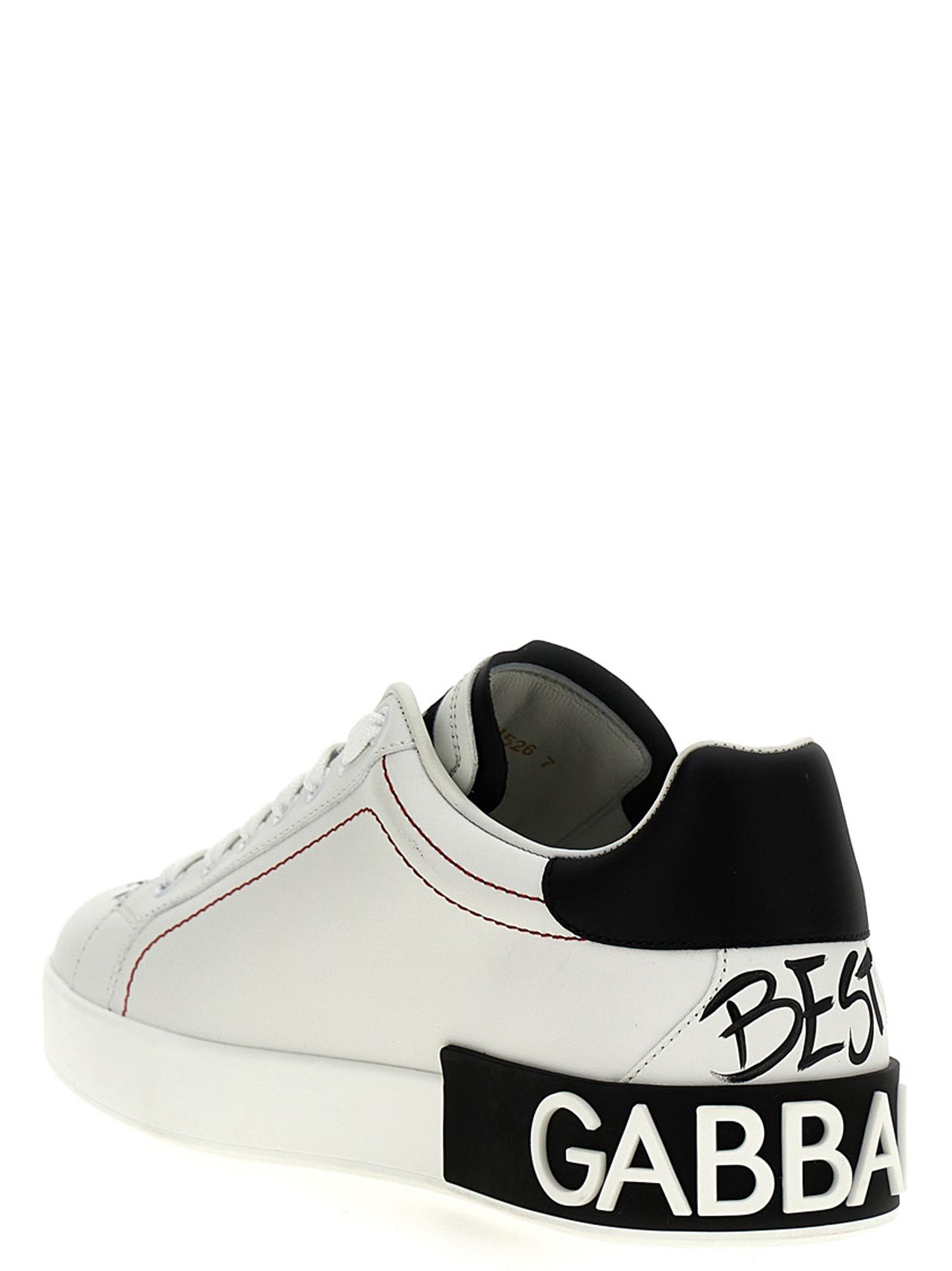 Calfskin Men's Sneakers - Dolce & Gabbana - Modalova