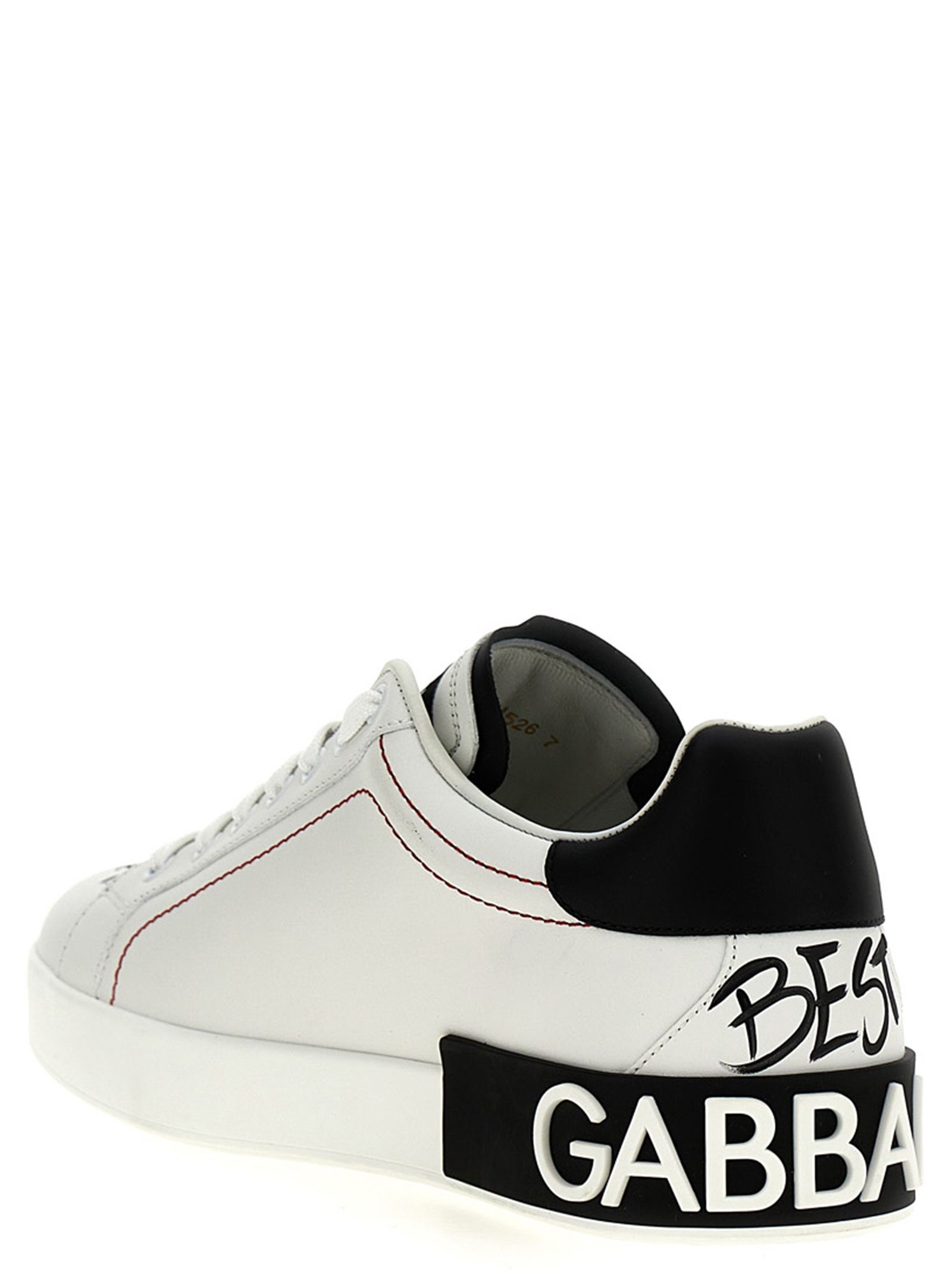 Calfskin Men's Sneakers - Dolce & Gabbana - Modalova