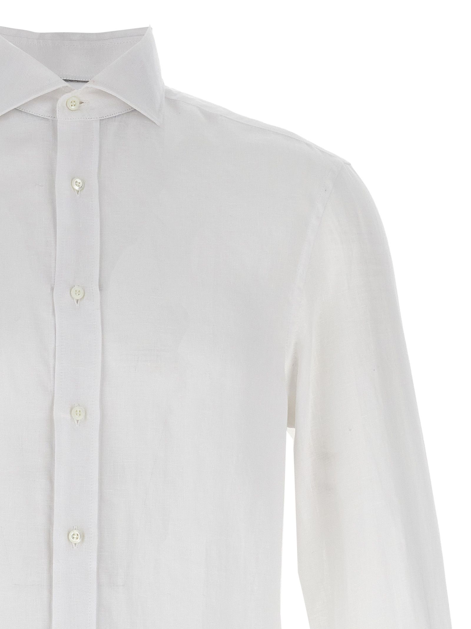 Linen Men's Blouse - Brunello Cucinelli - Modalova