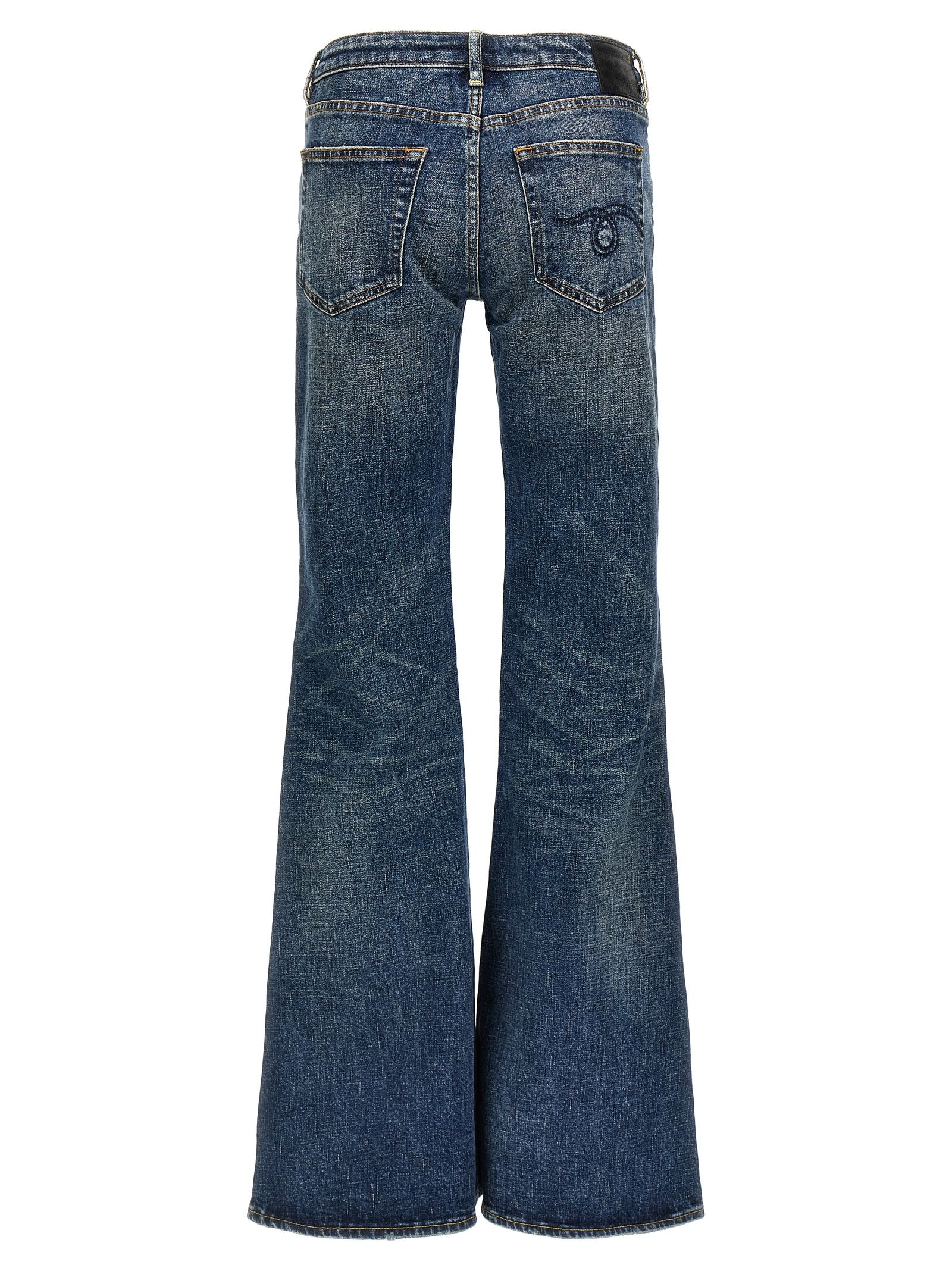 Cotton Flared Women's Jeans - R13 - Modalova