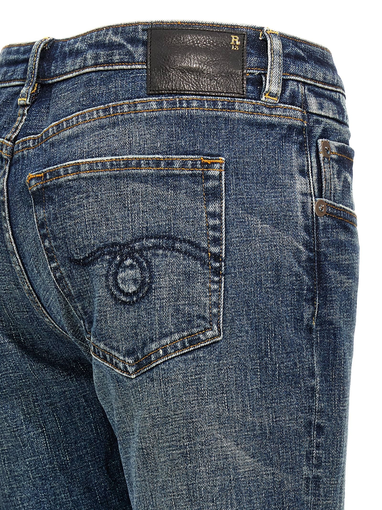Cotton Flared Women's Jeans - R13 - Modalova
