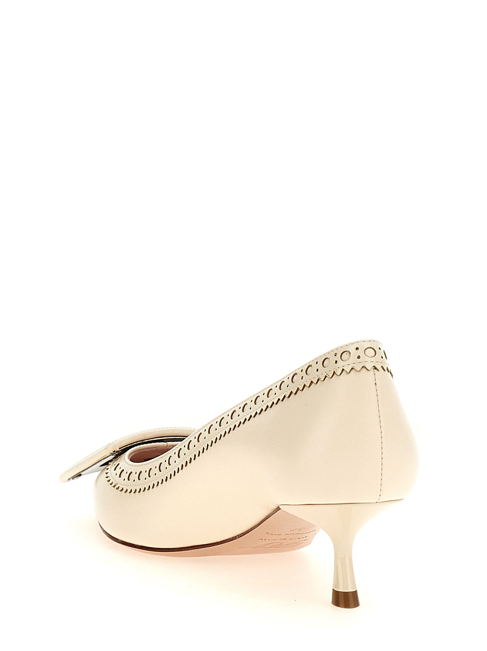 Lamb Leather Mid Heel Women's Pumps - Roger Vivier - Modalova
